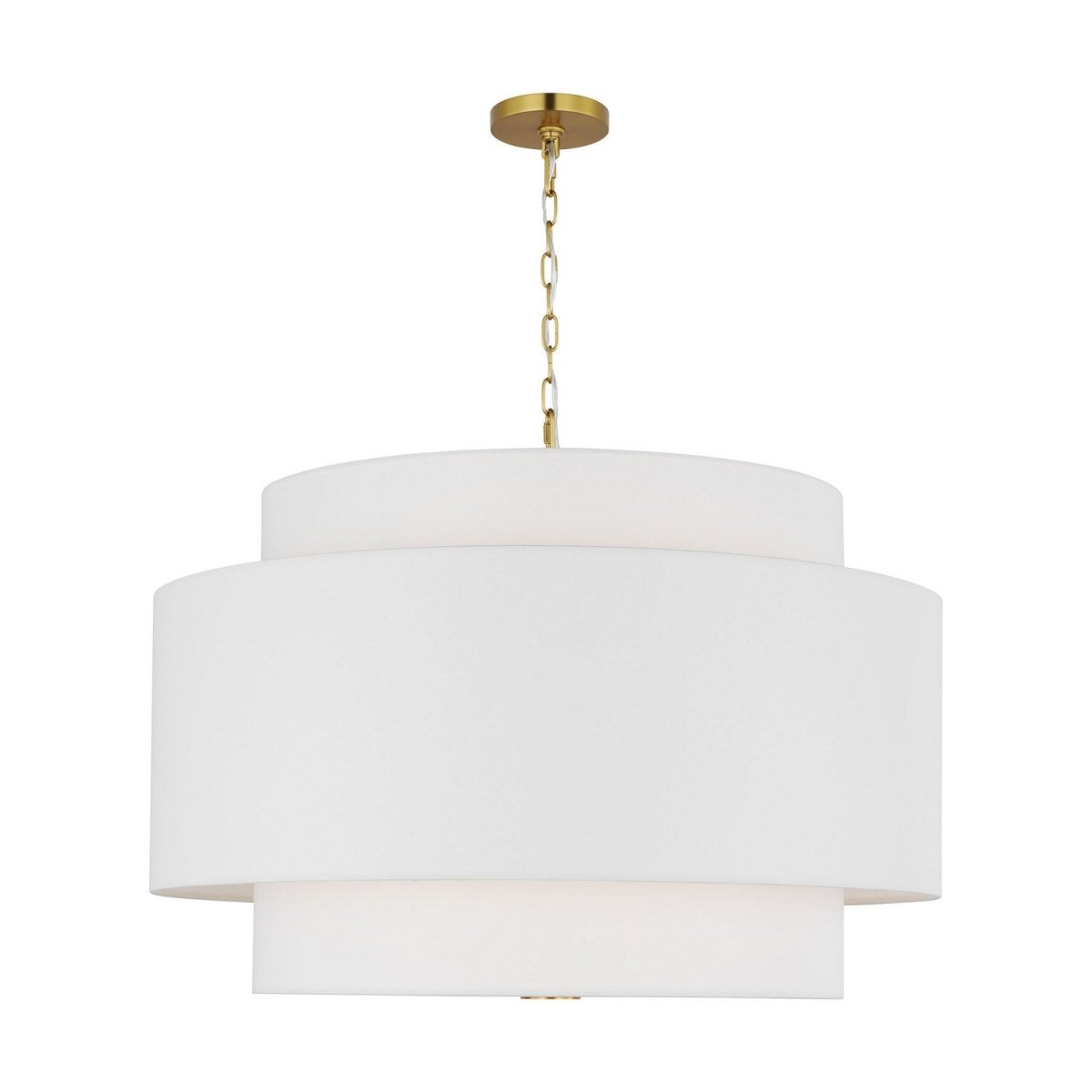 Suspension Sawyer - Laiton bruni 32" by Visual Comfort Studio | Luminaires & cie