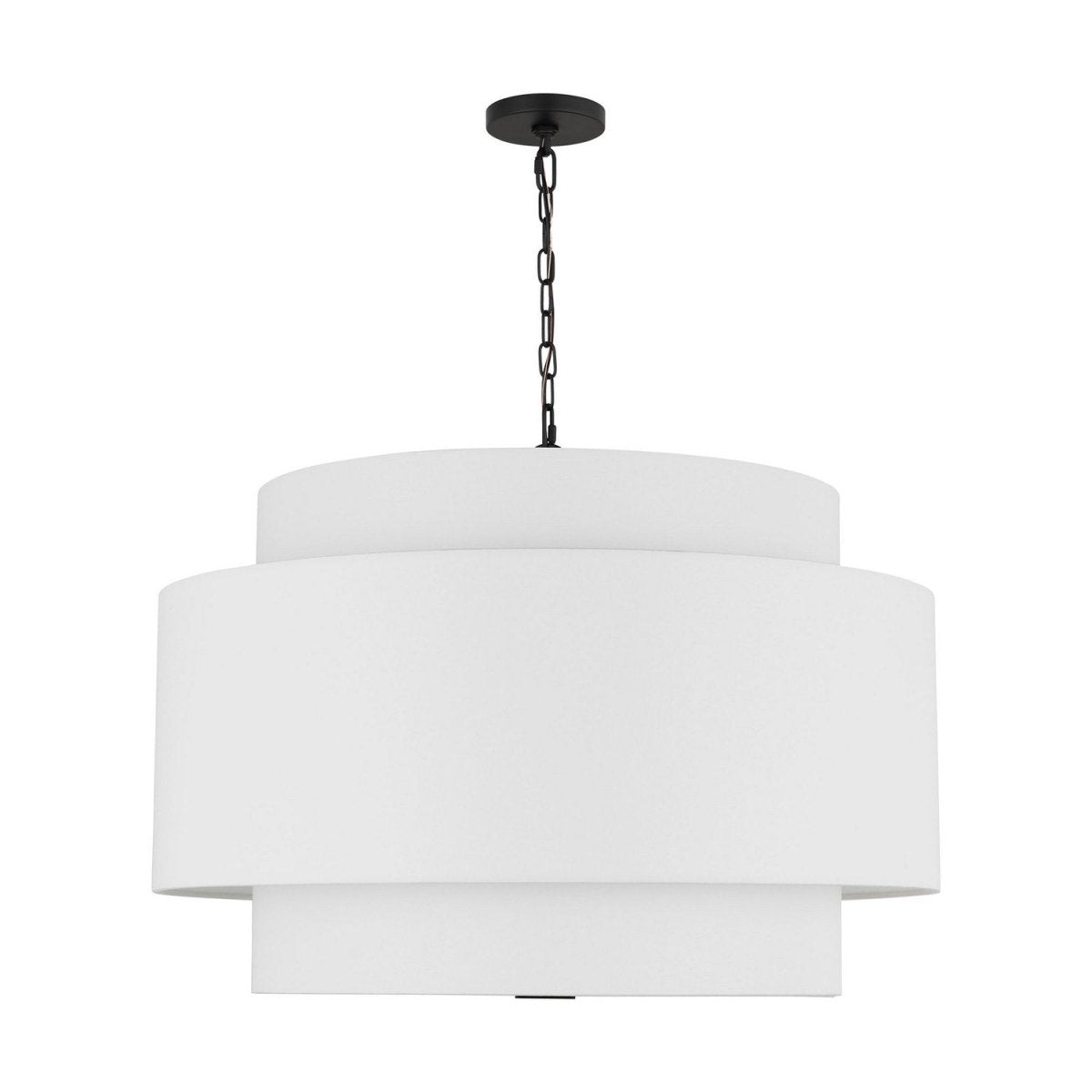 Suspension Sawyer - Nickel poli 32" by Visual Comfort Studio | Luminaires & cie