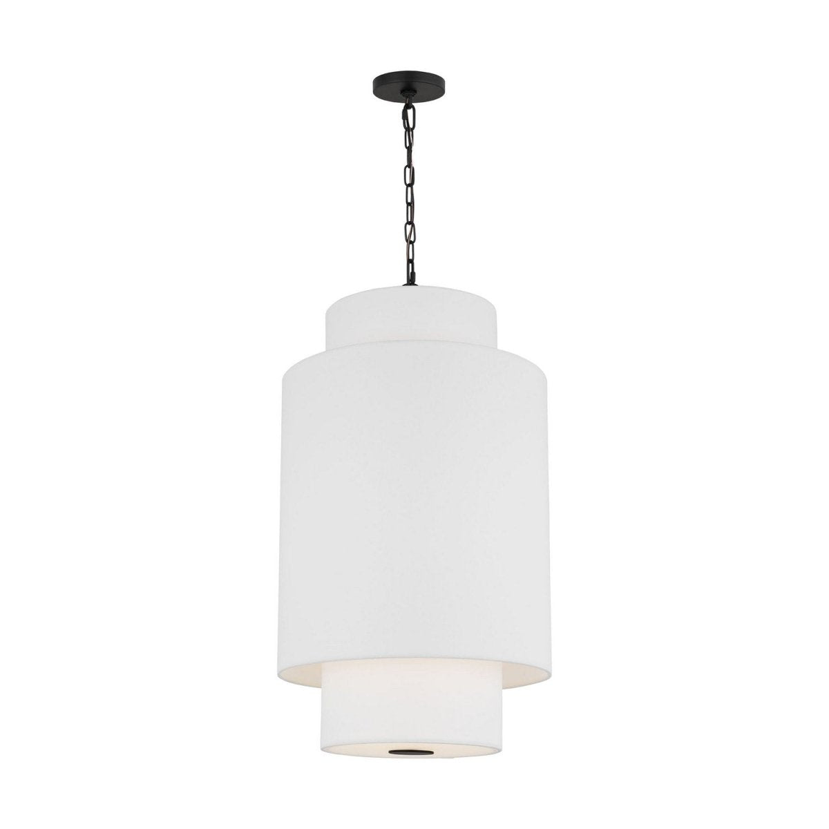 Suspension Sawyer - Nickel poli 32" by Visual Comfort Studio | Luminaires & cie