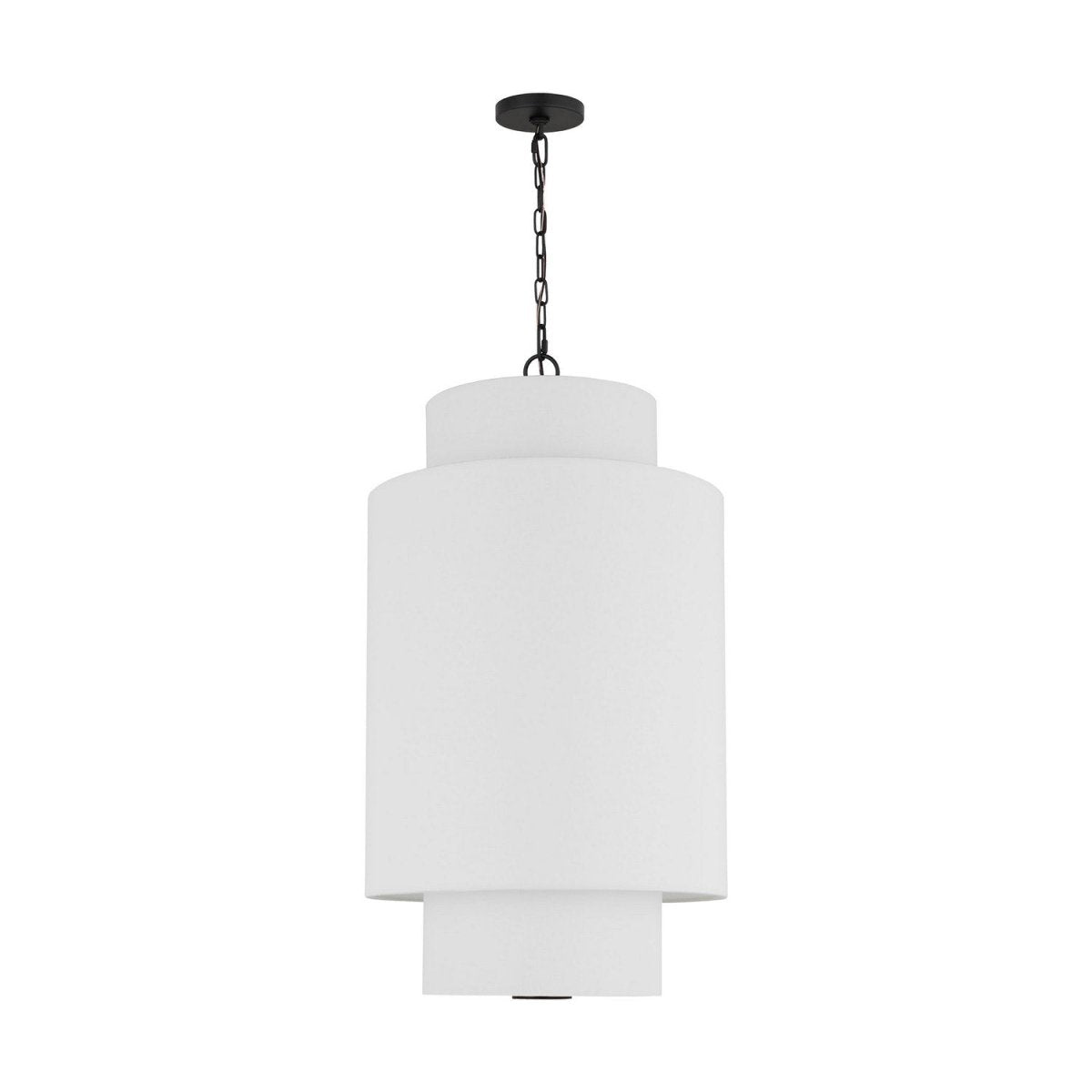 Suspension Sawyer - Nickel poli 32" by Visual Comfort Studio | Luminaires & cie