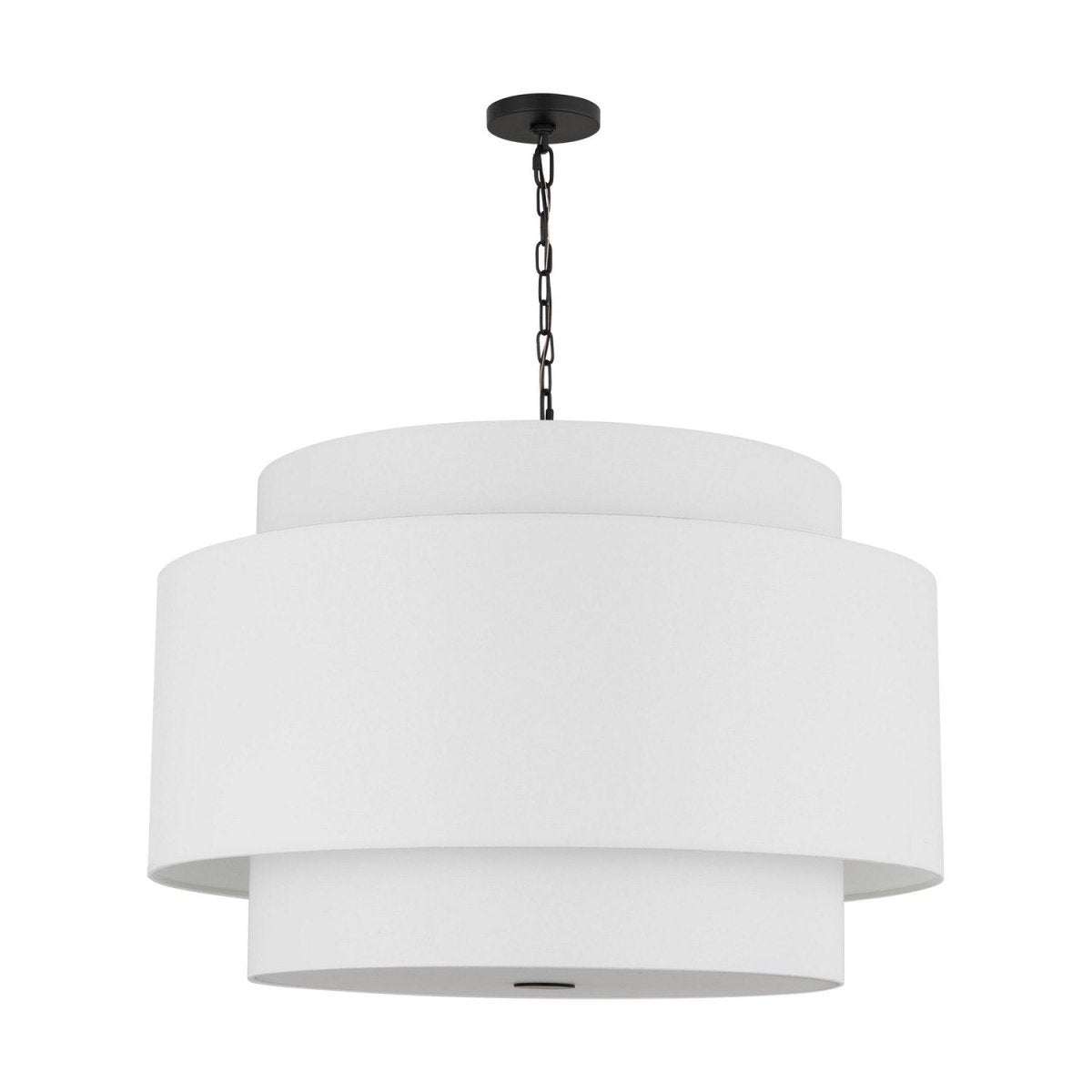 Suspension Sawyer - Nickel poli 32" by Visual Comfort Studio | Luminaires & cie