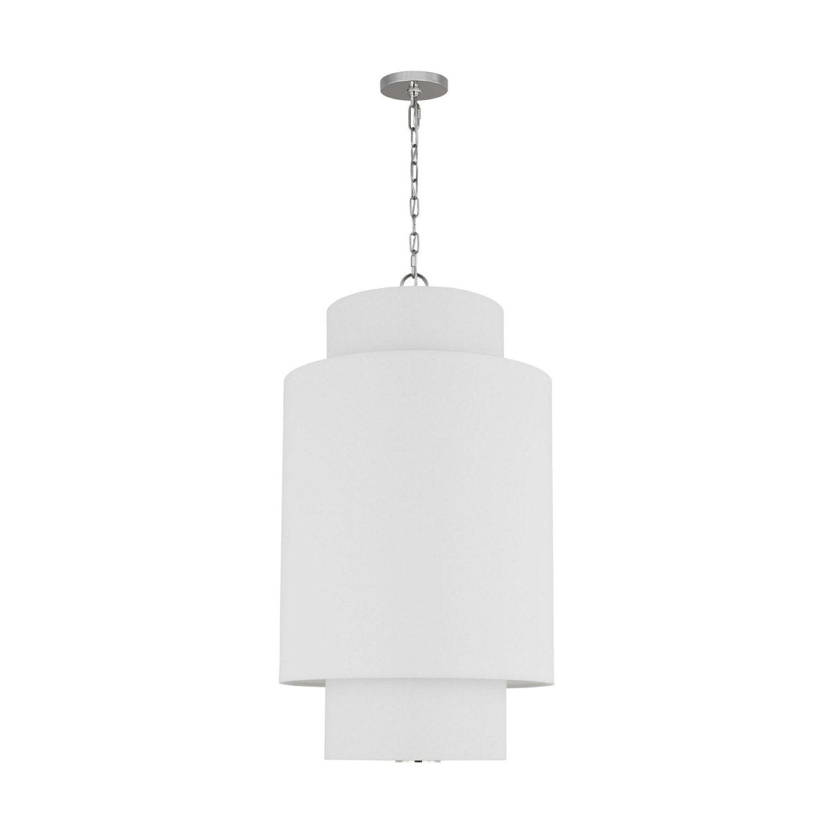Suspension Sawyer - Nickel poli 32" by Visual Comfort Studio | Luminaires & cie