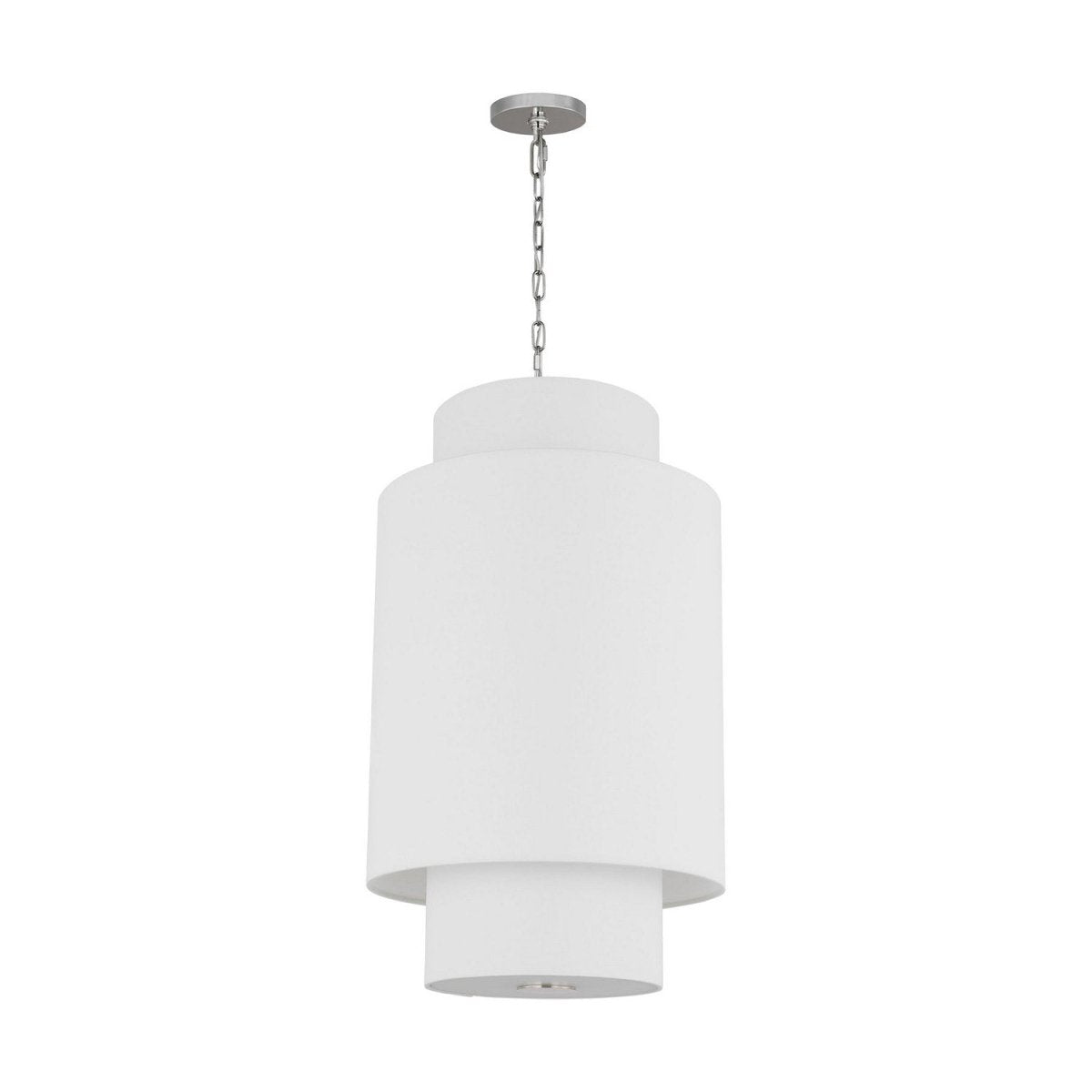 Suspension Sawyer - Nickel poli 32" by Visual Comfort Studio | Luminaires & cie