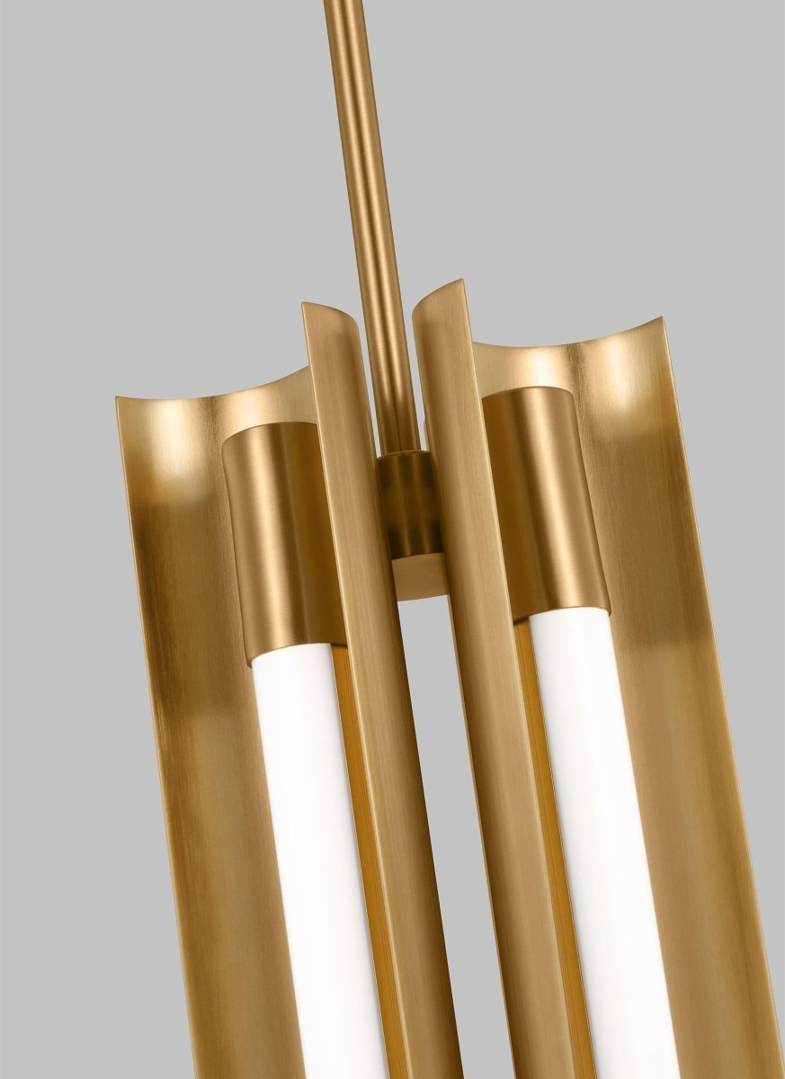 Suspension simple Carson - Laiton brûlé 5 3/8" by Visual Comfort Studio | Luminaires & cie