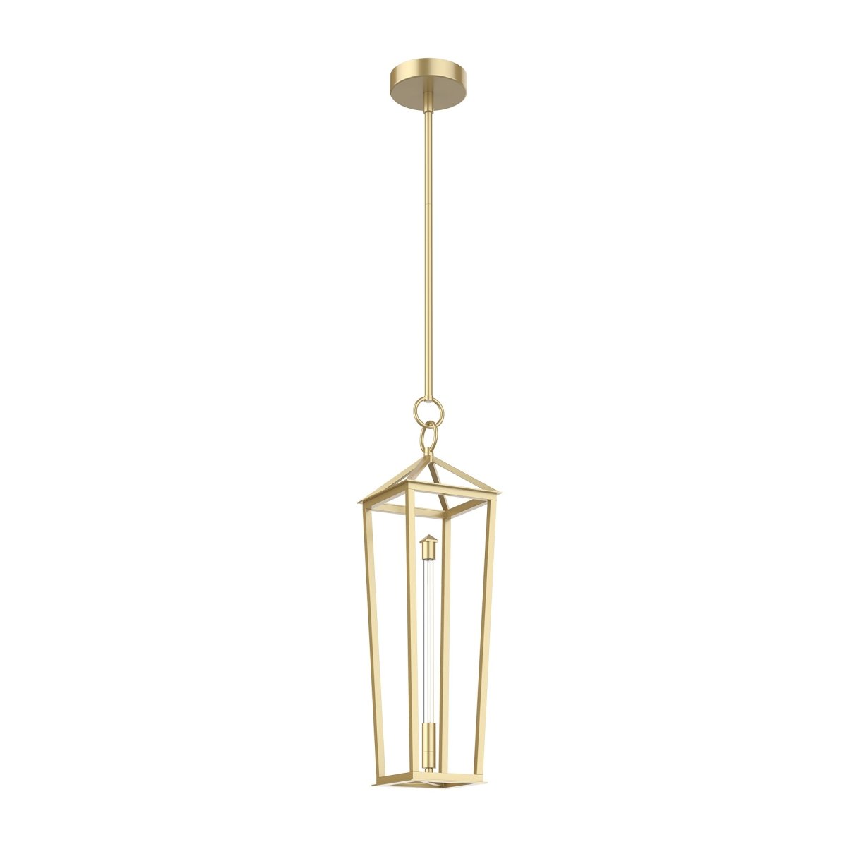 Suspension simple Delphine - Laiton naturel by Alora Lighting | Luminaires & cie
