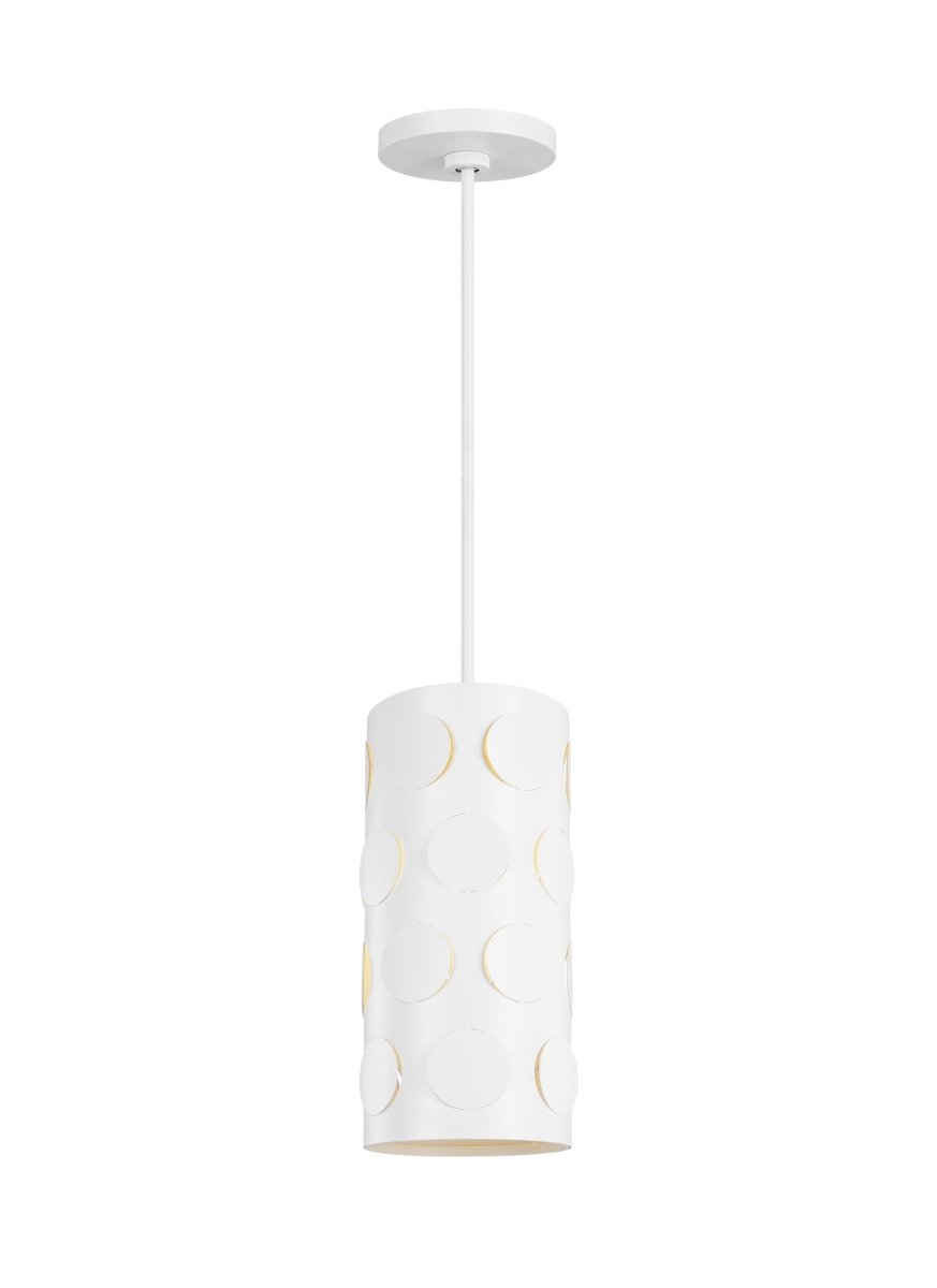 Suspension simple Dottie - Blanc mat by Visual Comfort Studio | Luminaires & cie