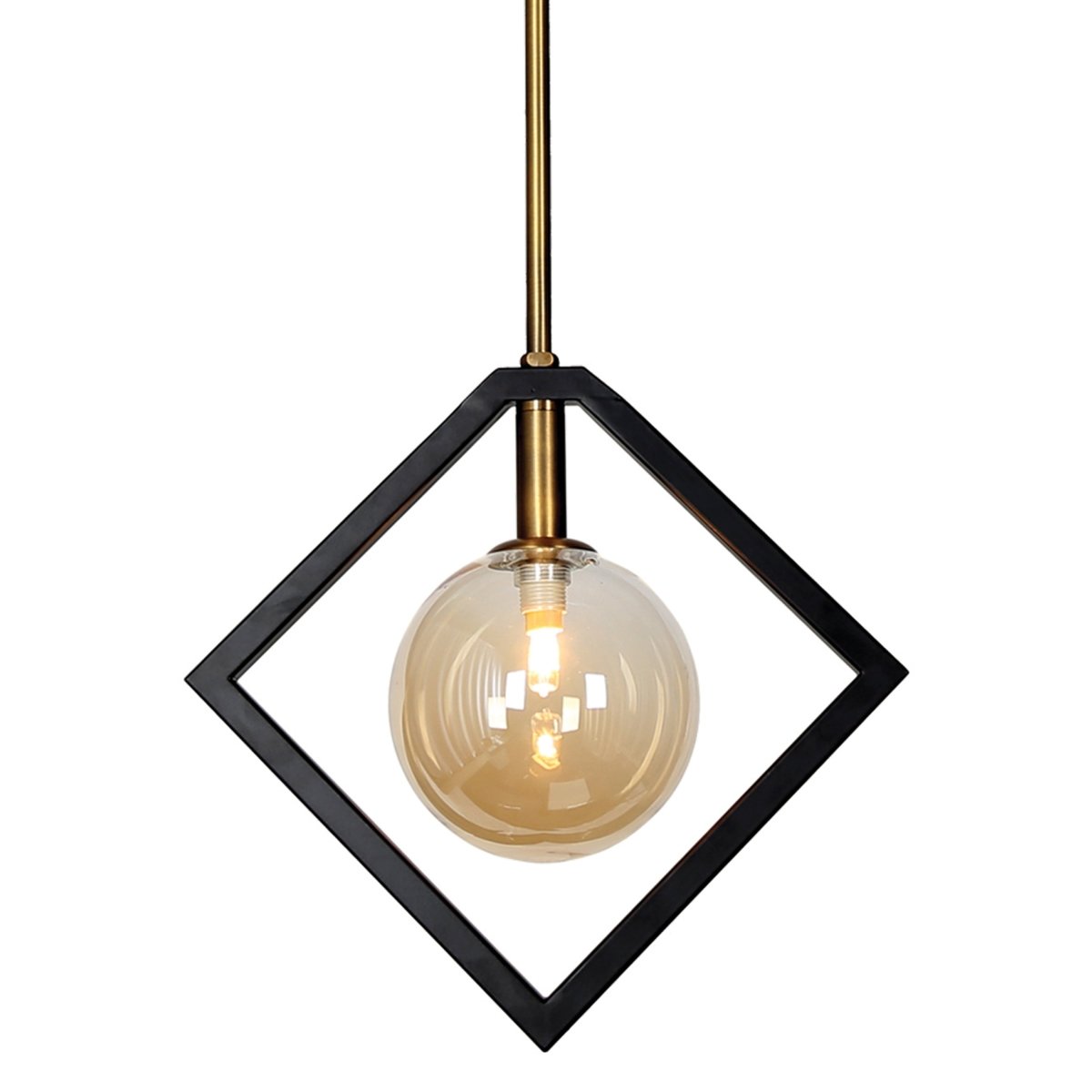 Suspension simple Glasgow - by Dainolite | Luminaires & cie