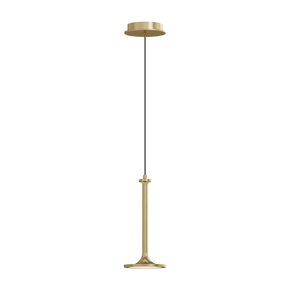 Suspension simple Issa - Or brossé by Alora Lighting | Luminaires & cie
