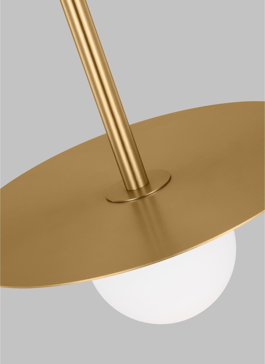 Suspension simple Nodes Boule - Laiton brûlé by Visual Comfort Studio | Luminaires & cie