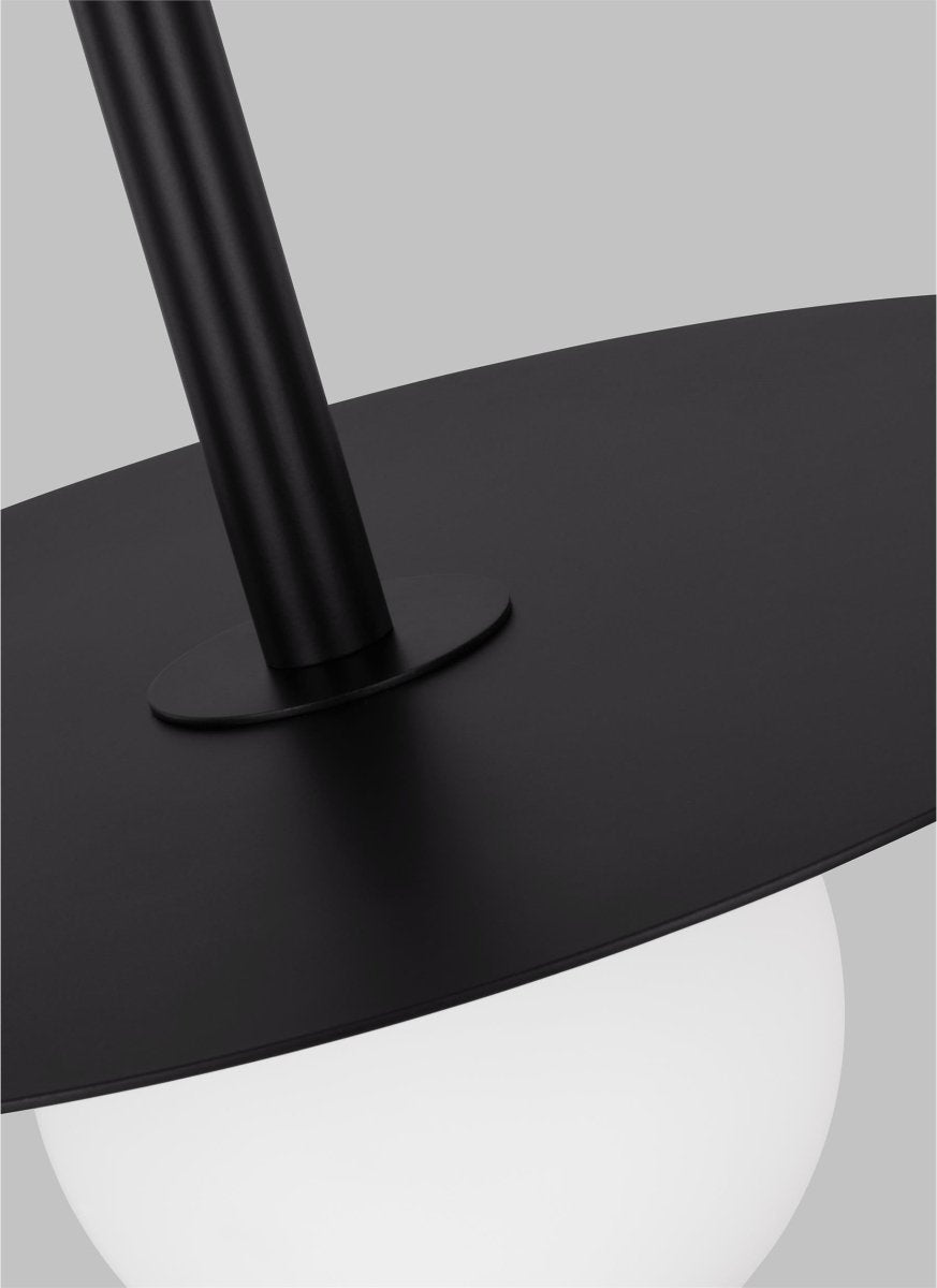 Suspension simple Nodes Boule - Noir de minuit by Visual Comfort Studio | Luminaires & cie