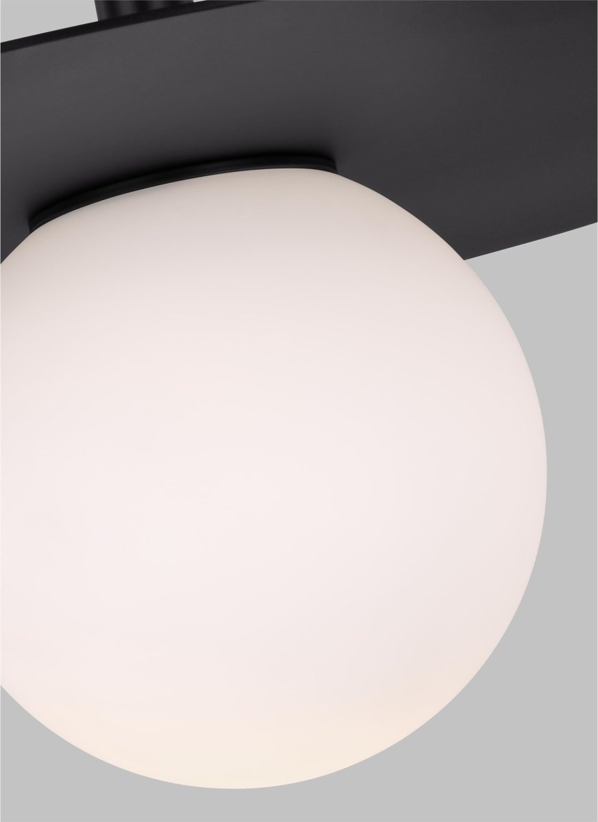 Suspension simple Nodes Boule - Noir de minuit by Visual Comfort Studio | Luminaires & cie