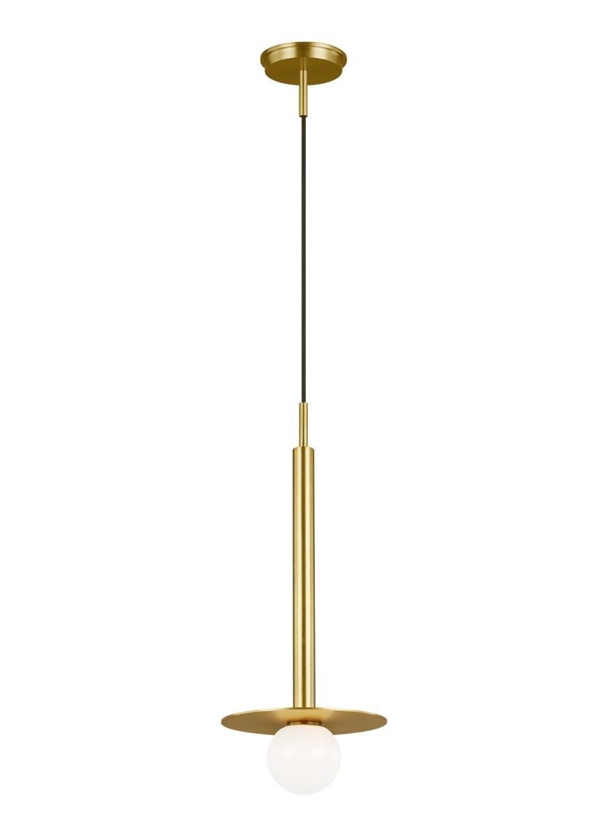 Suspension simple Nodes - Laiton brûlé 20" by Visual Comfort Studio | Luminaires & cie