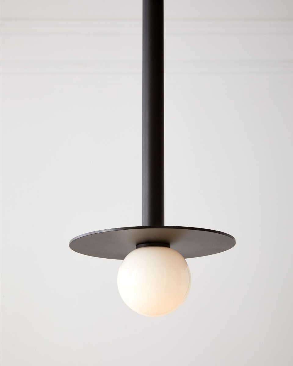 Suspension simple Nodes - Noir de minuit 30" by Visual Comfort Studio | Luminaires & cie