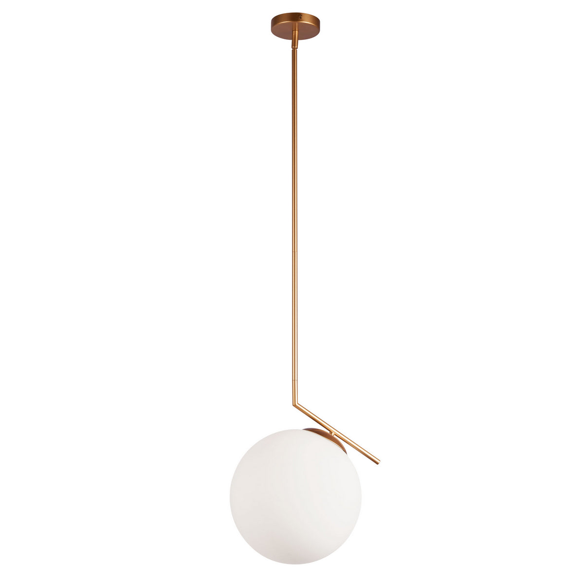 Suspension Orion Blanc / Or – Dainolite