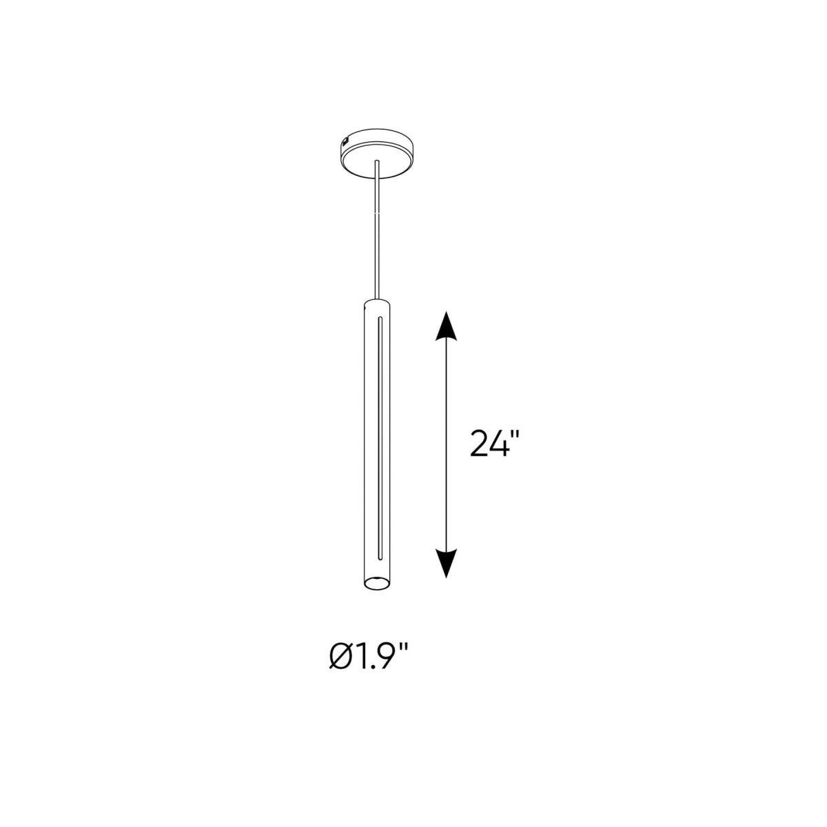 Suspension simple PDLED