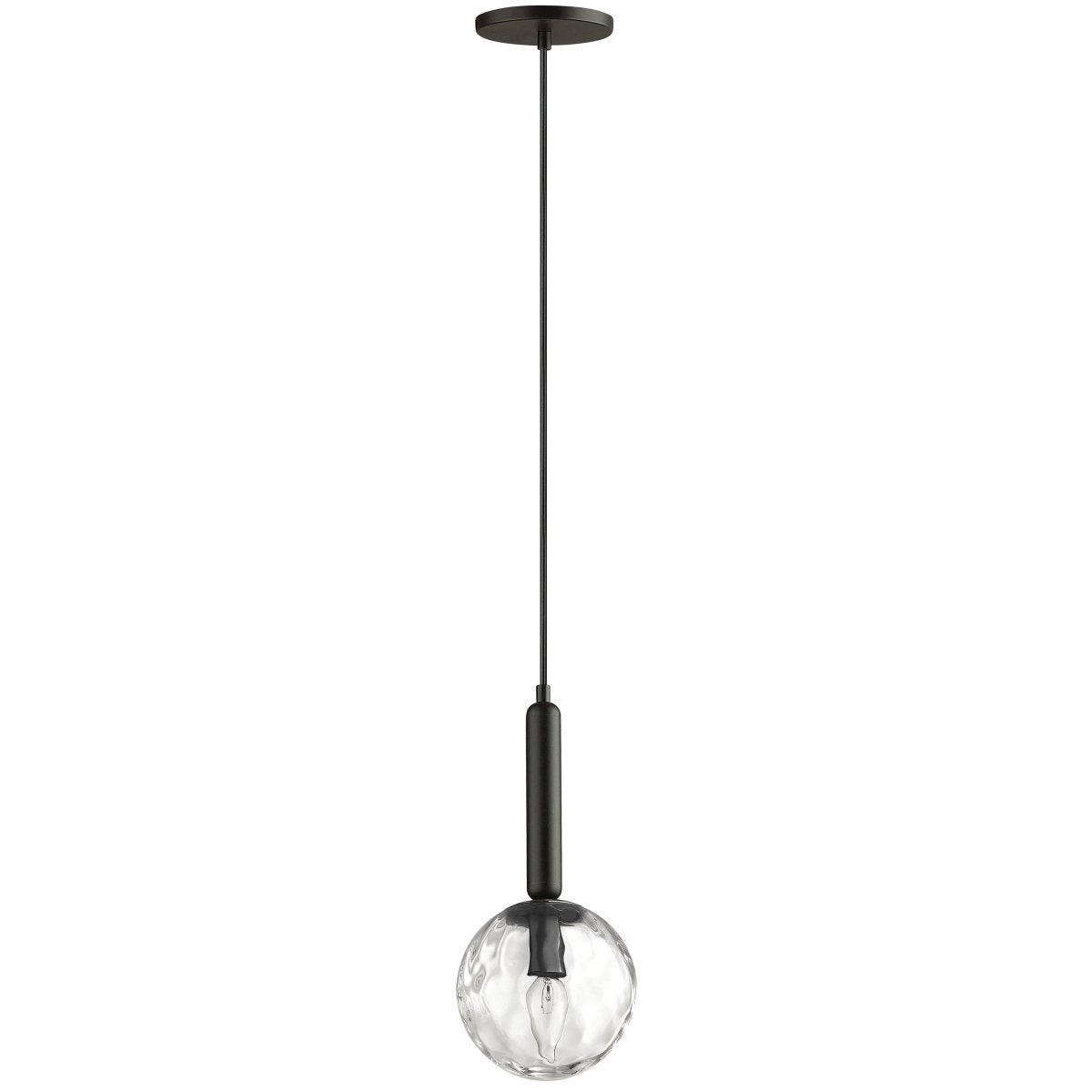 Suspension simple Tara - Noir Clair by Dainolite | Luminaires & cie