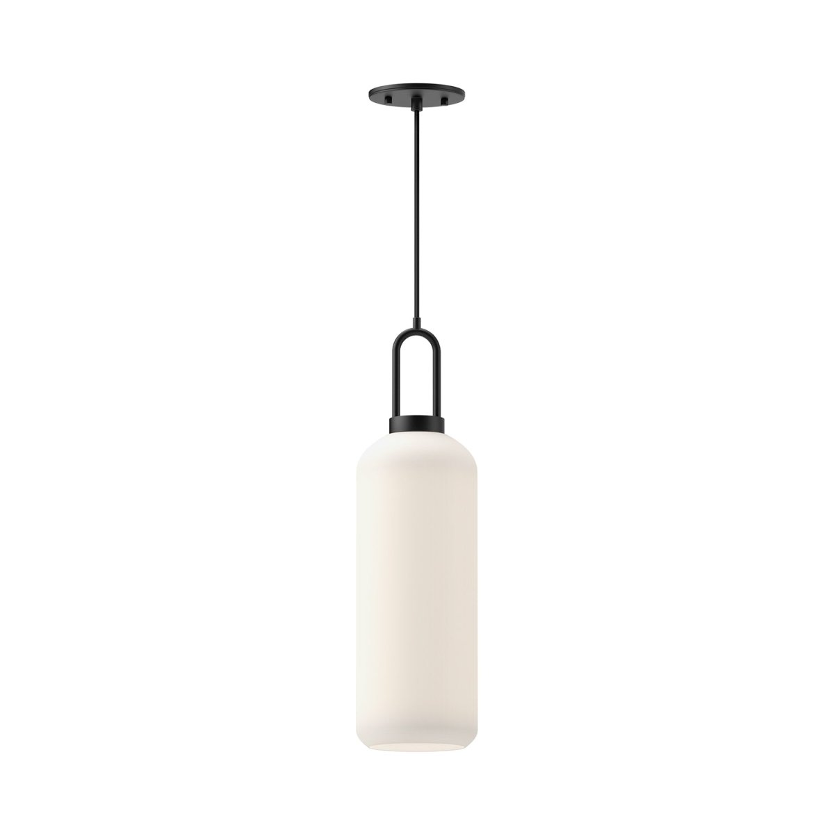 Suspension Soji - Verre mate mat / opale mate 6" by Alora Lighting | Luminaires & cie
