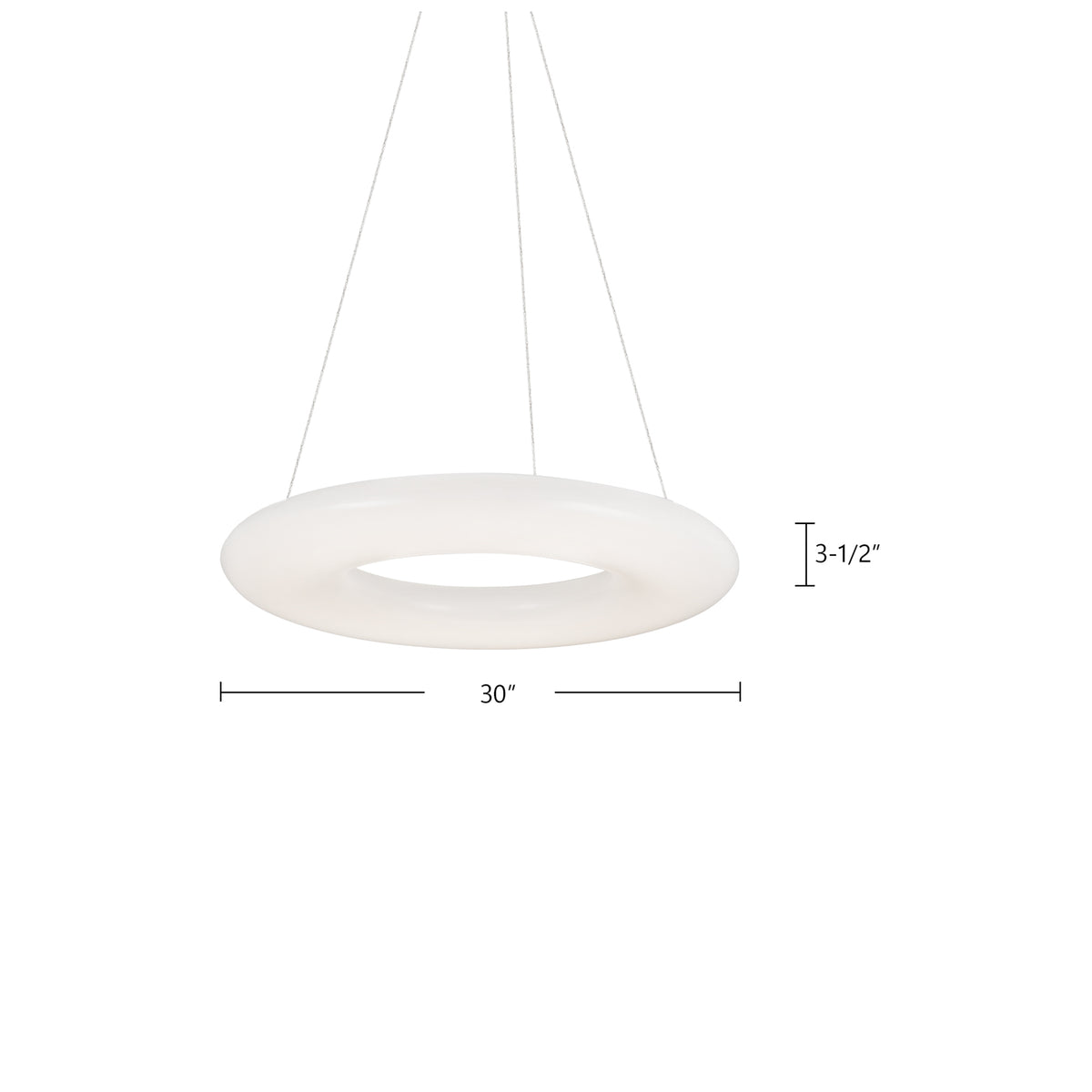 Suspension soucoupe Cumulus – vue 3