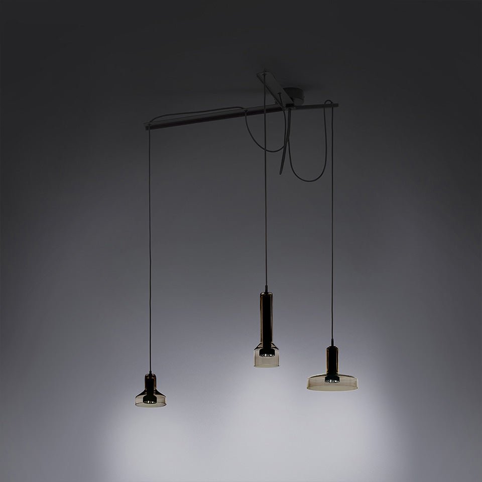 Suspension StabLight - Triple Brun clair by Artemide | Luminaires & cie
