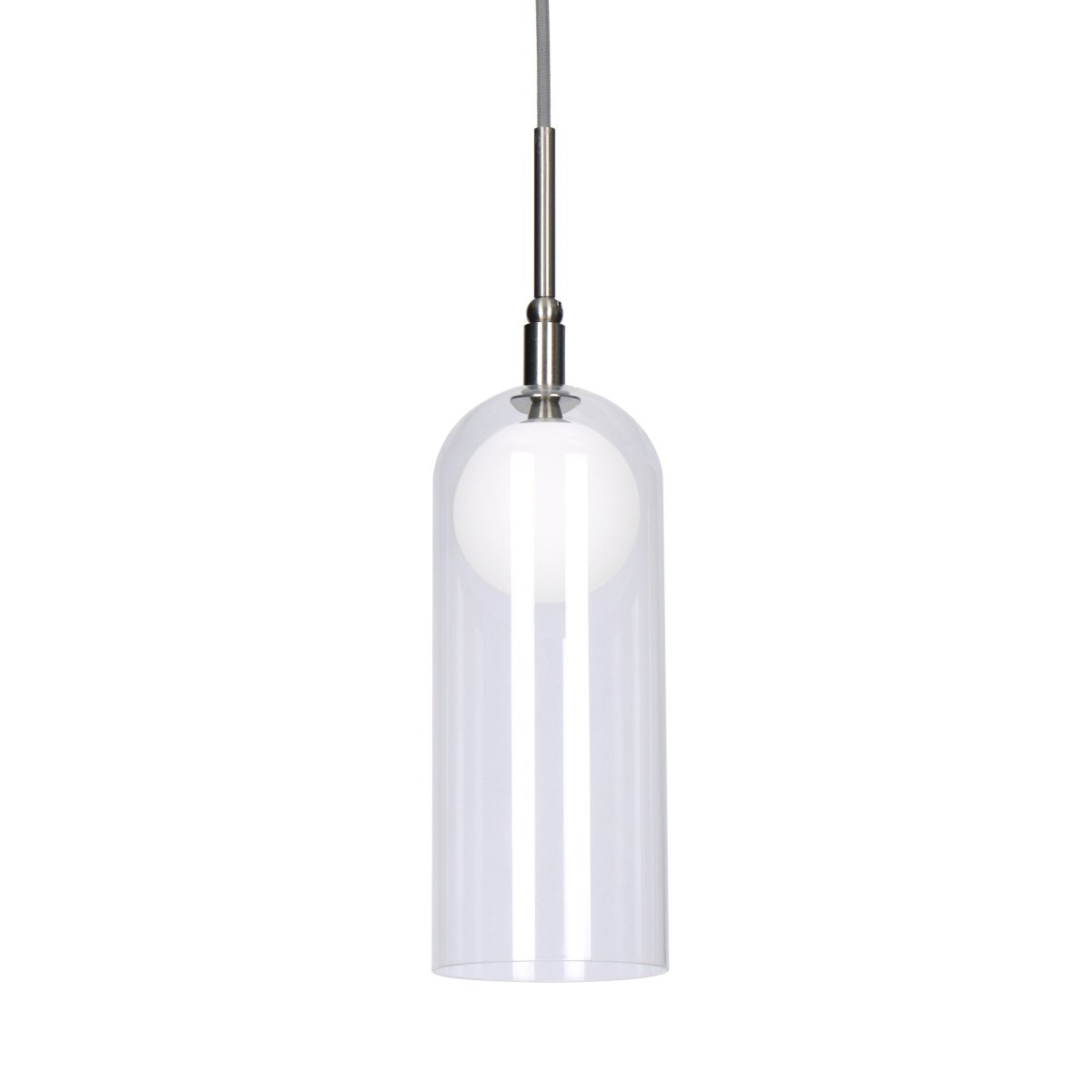 Suspension Stylo - Nickel brossé by Kuzco Lighting | Luminaires & cie