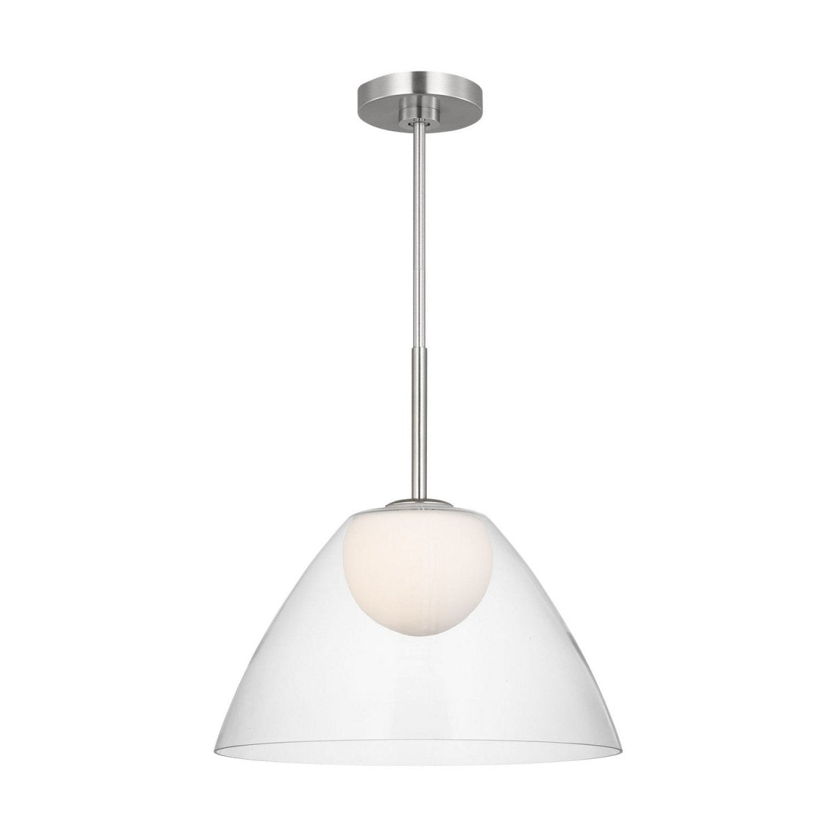 Suspension Suma - Nickel brossé by Visual Comfort Studio | Luminaires & cie