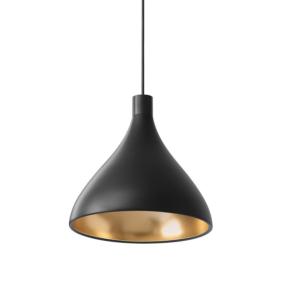 Suspension Swell - Noir Medium by Pablo Designs | Luminaires & cie