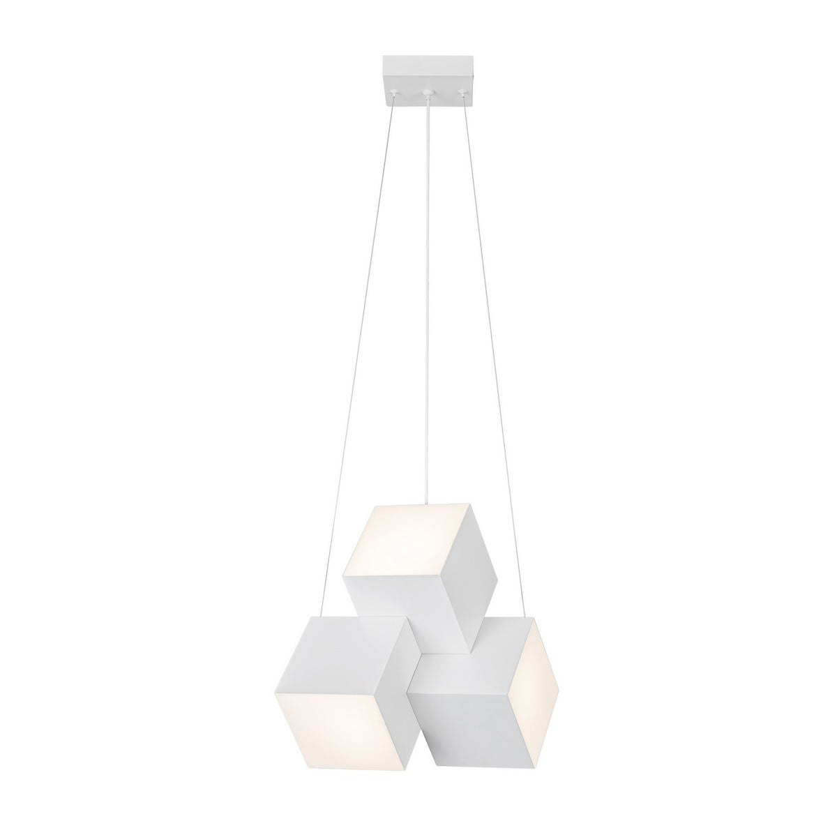 Suspension multiple Tetra Blanc – Kuzco Lighting