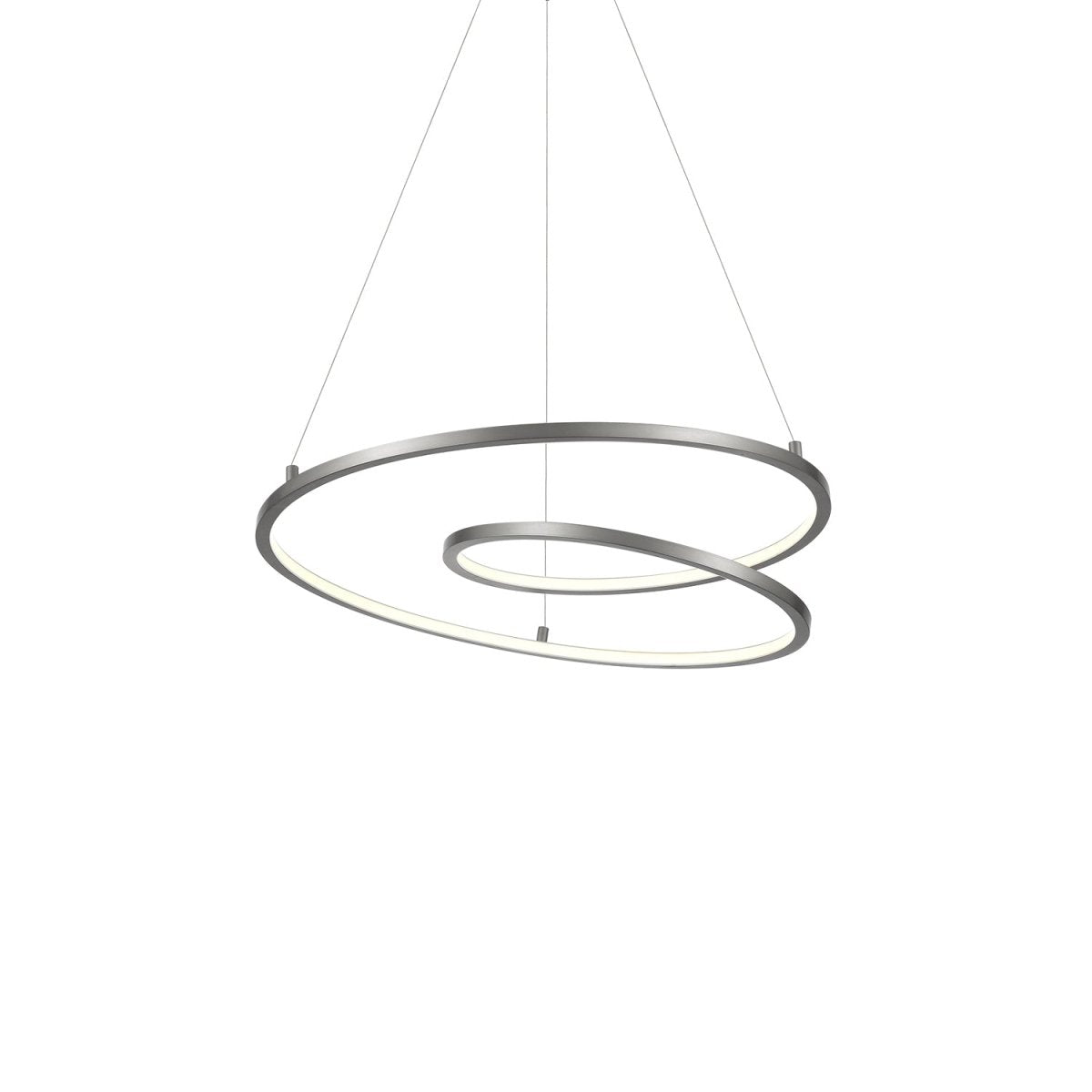 Suspension Twist - Argent antique 19" by Kuzco Lighting | Luminaires & cie