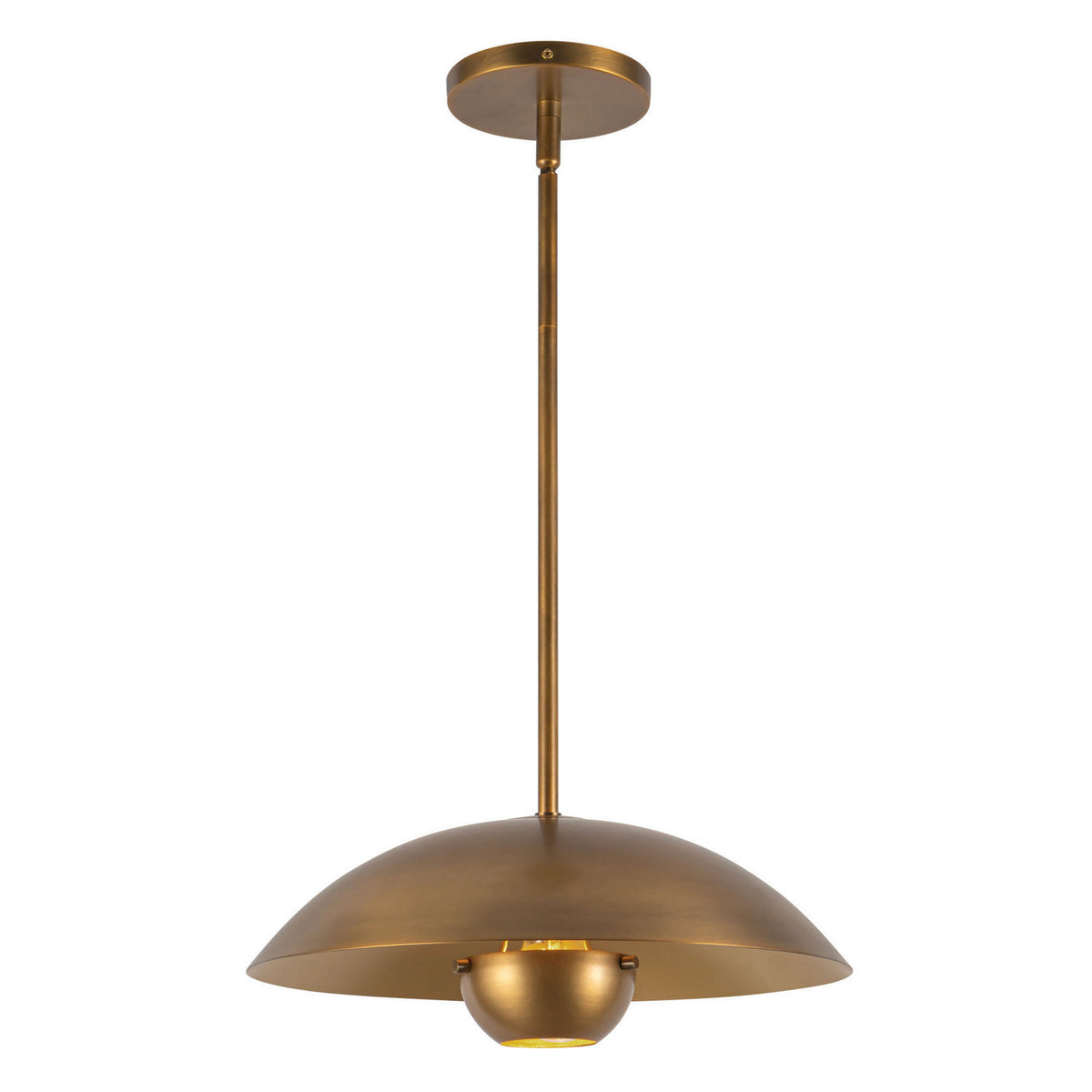 Suspension Umbra Laiton vintage – Kuzco Lighting