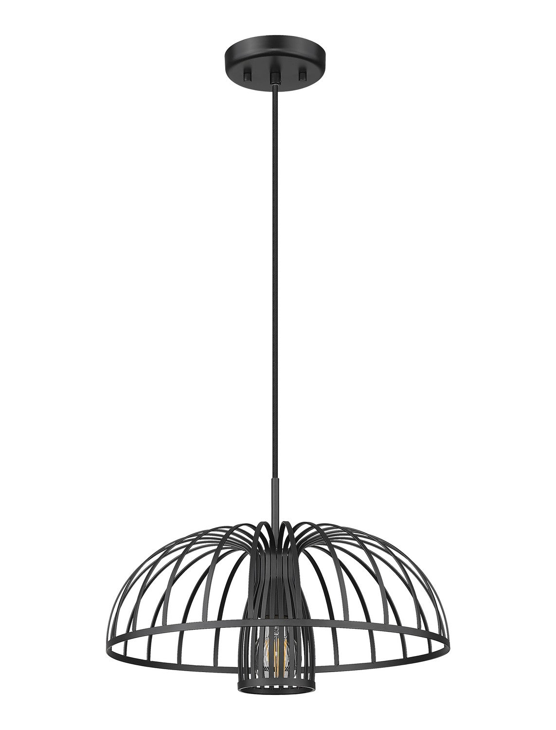 Suspension Valencia Noir mat, 16" – vue 2