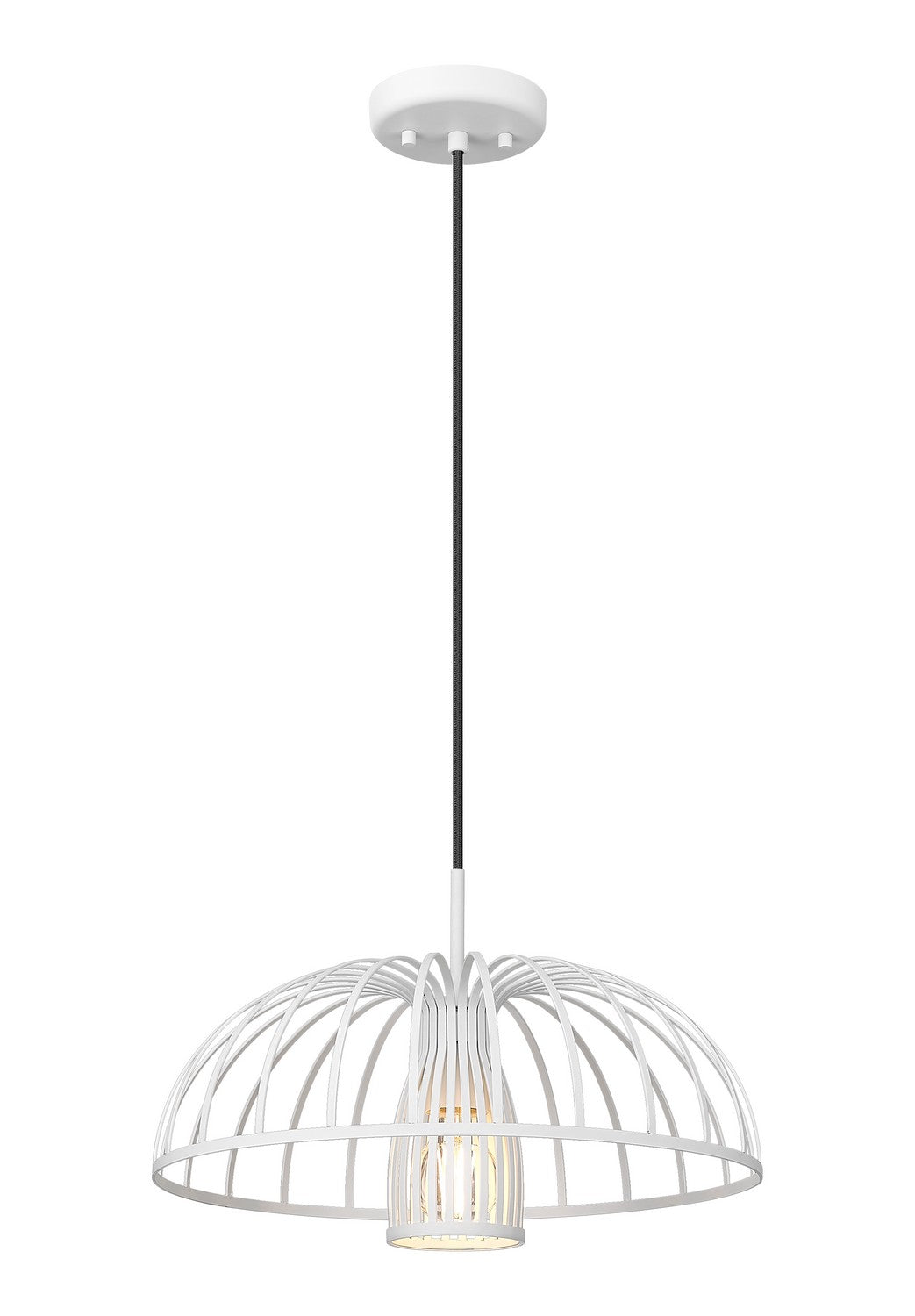 Suspension Valencia Blanc texturé, 16" – vue 4