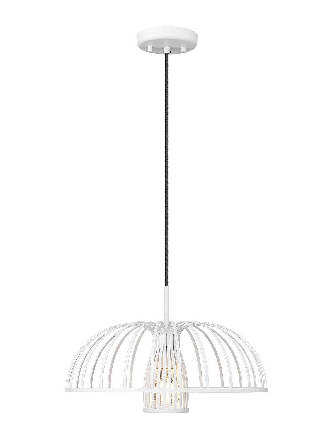 Suspension Valencia Blanc texturé, 16" – Z-Lite