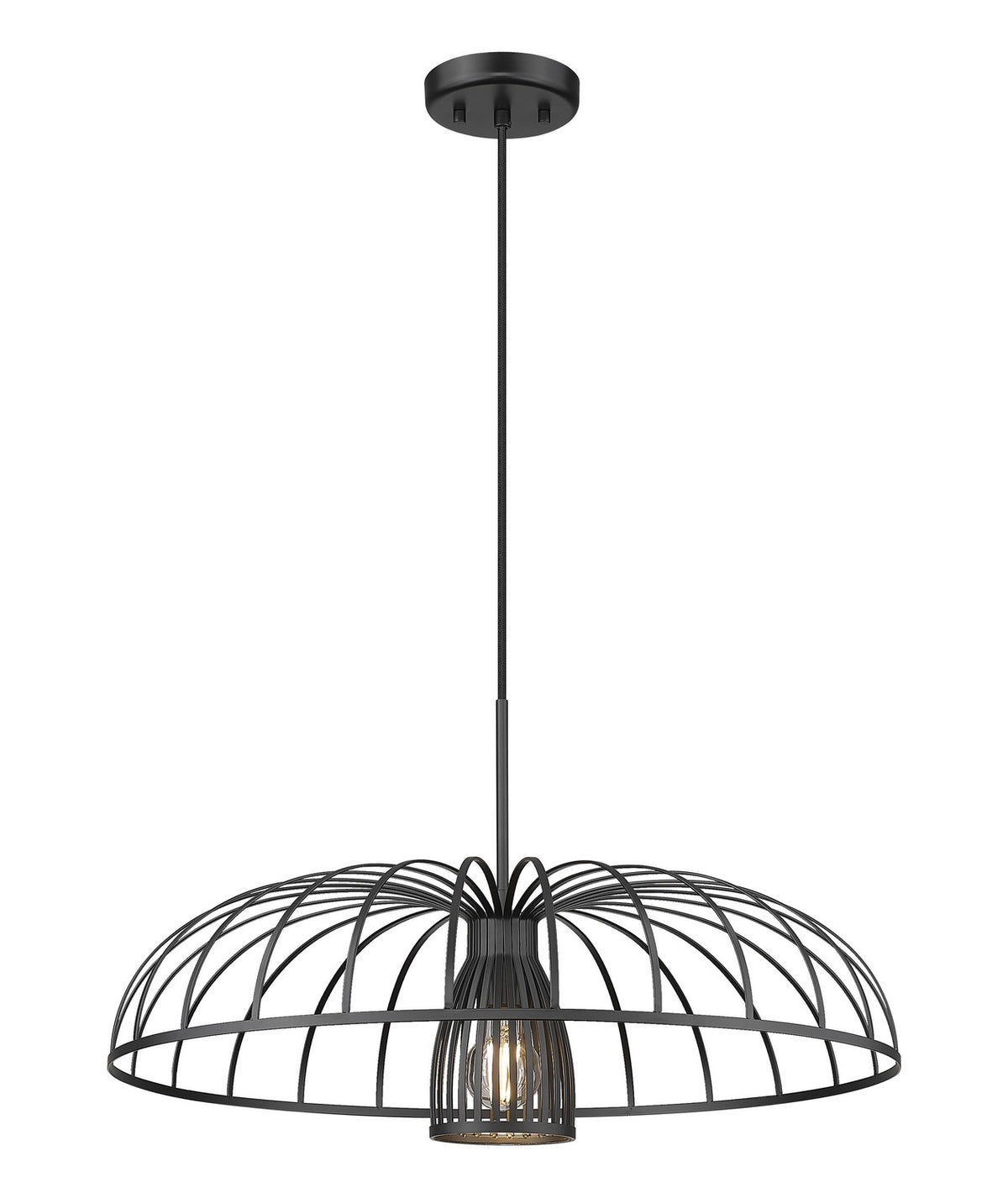 Suspension Valencia Noir mat, 24" – vue 4