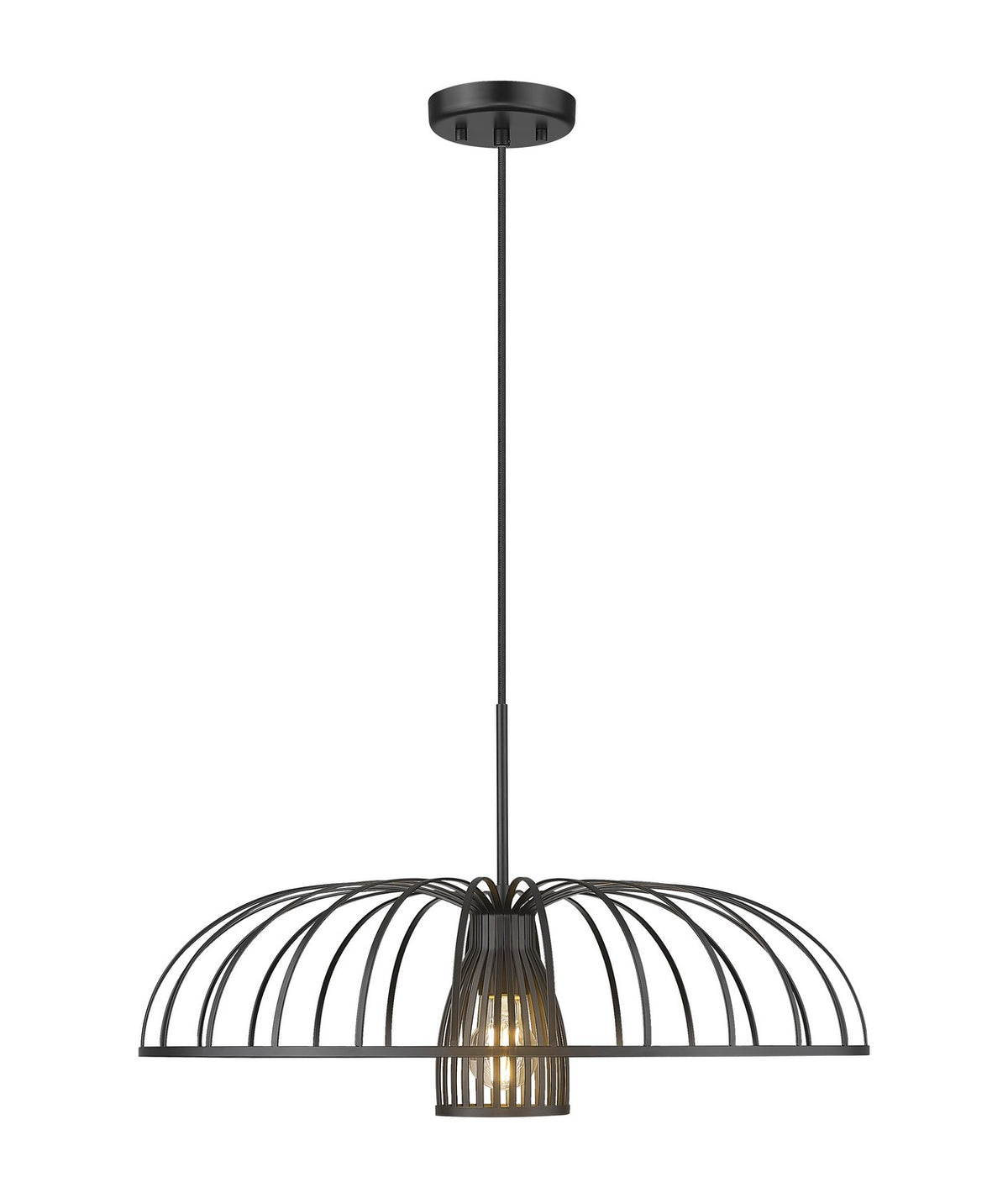 Suspension Valencia Noir mat, 24" – Z-Lite