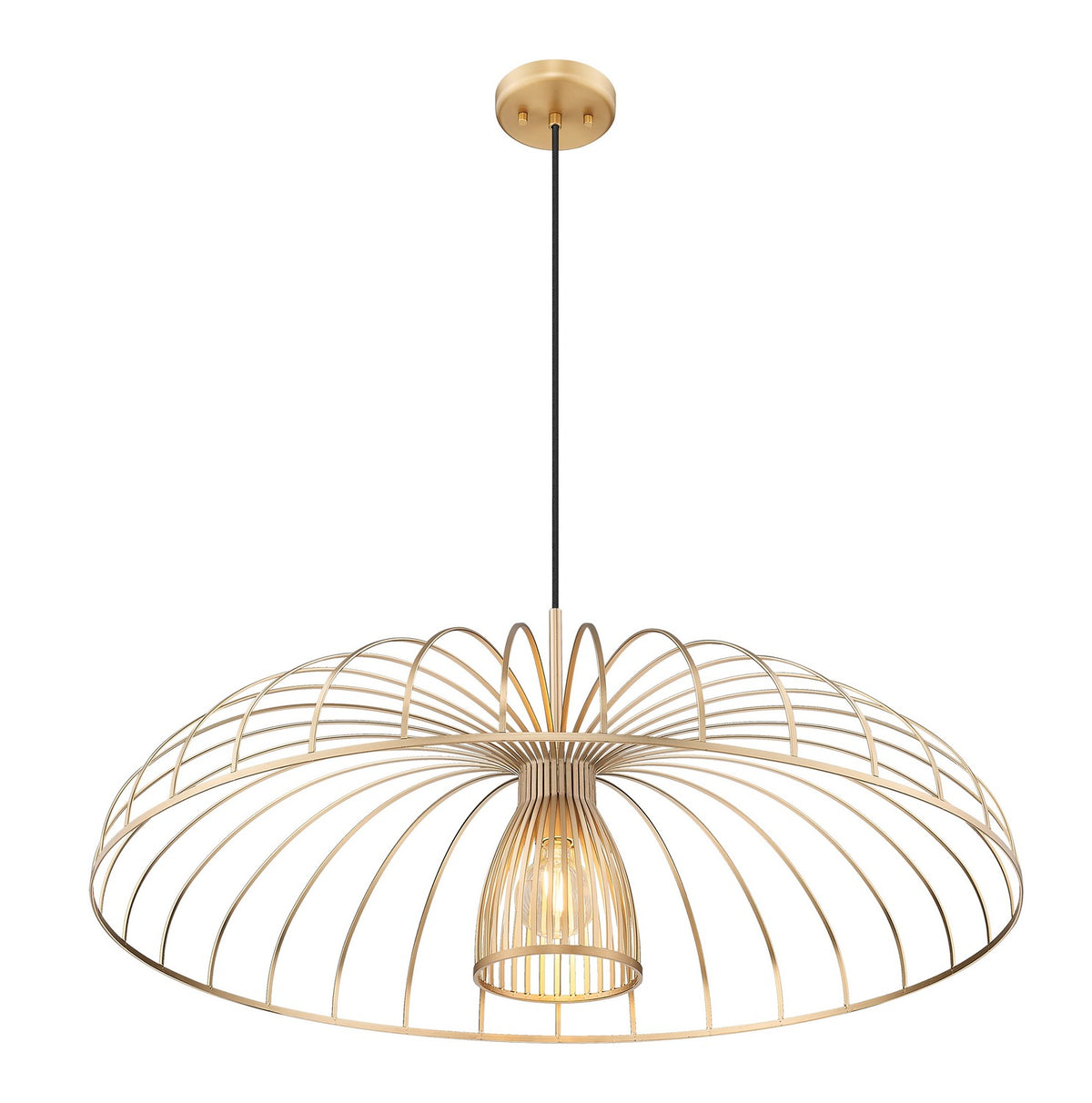 Suspension Valencia Or moderne, 35" – vue 3