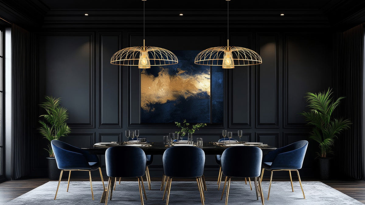 Suspension Valencia Or moderne, 35" – vue 6