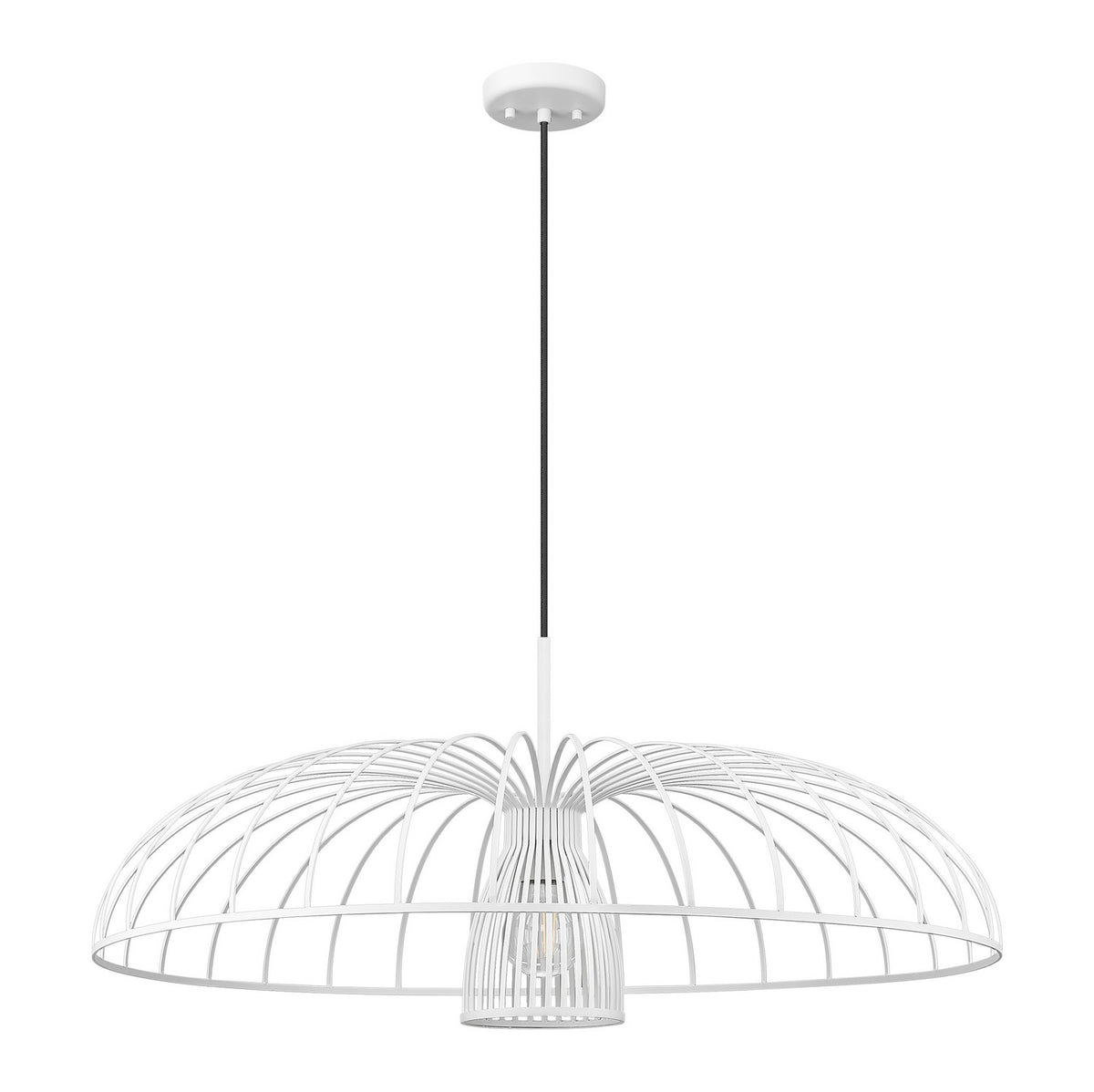 Suspension Valencia Blanc texturé, 35" – vue 2