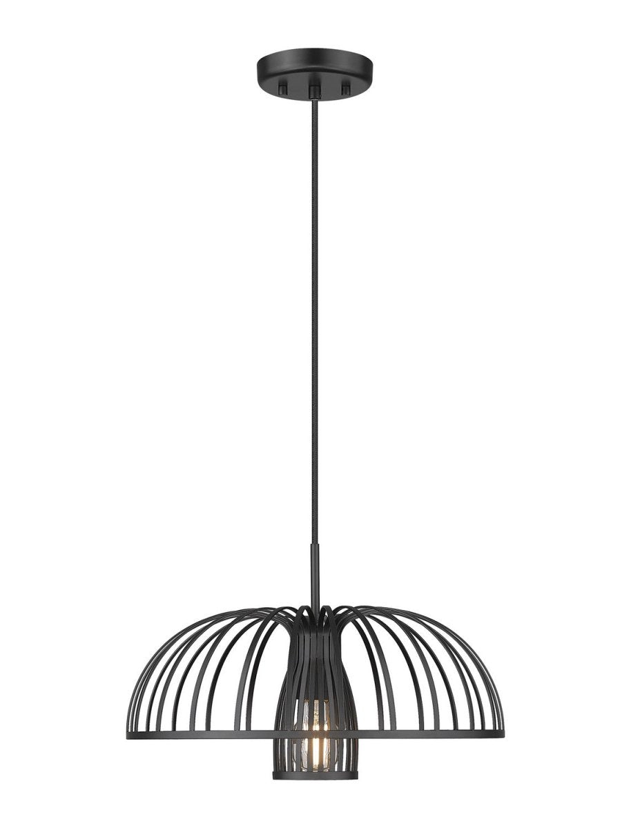 Suspension Valencia - Noir mat 16" by Z-Lite | Luminaires & cie