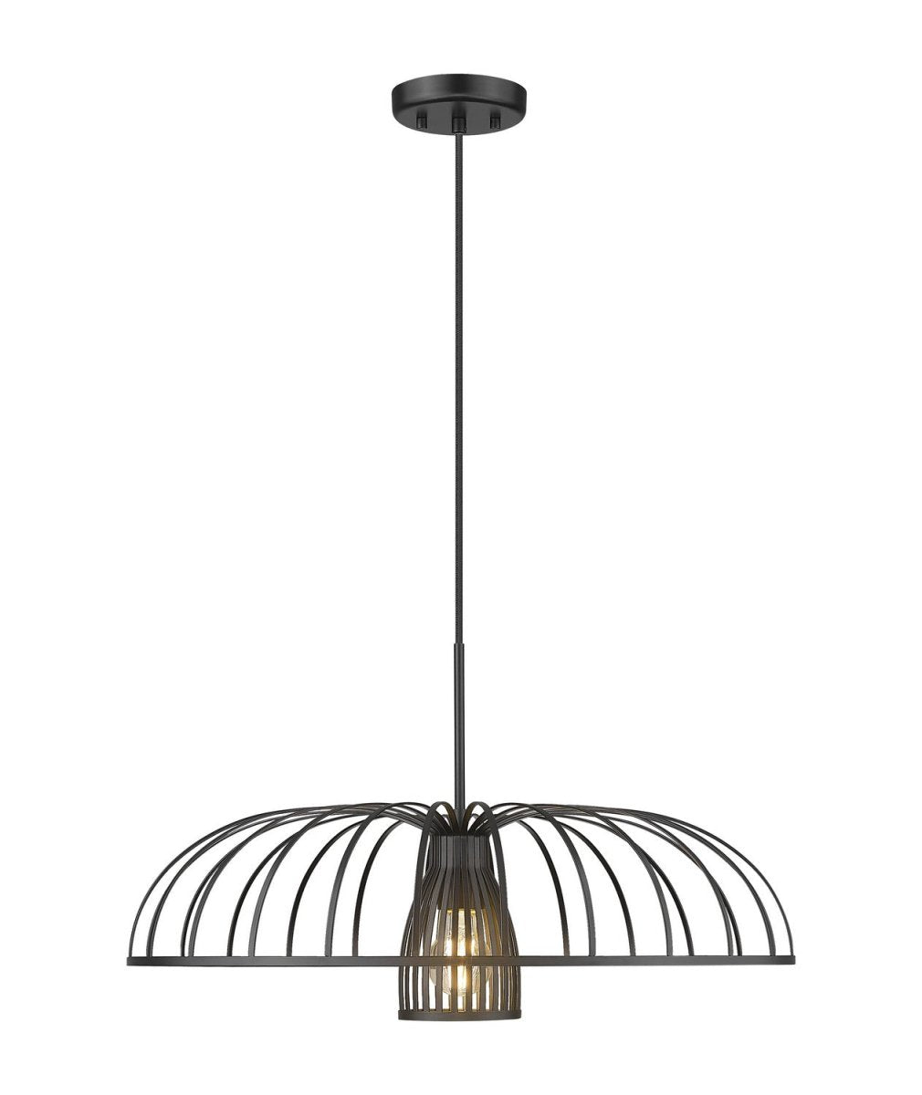 Suspension Valencia - Noir mat 24" by Z-Lite | Luminaires & cie