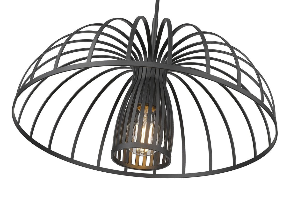 Suspension Valencia - Blanc texturé 35" by Z-Lite | Luminaires & cie