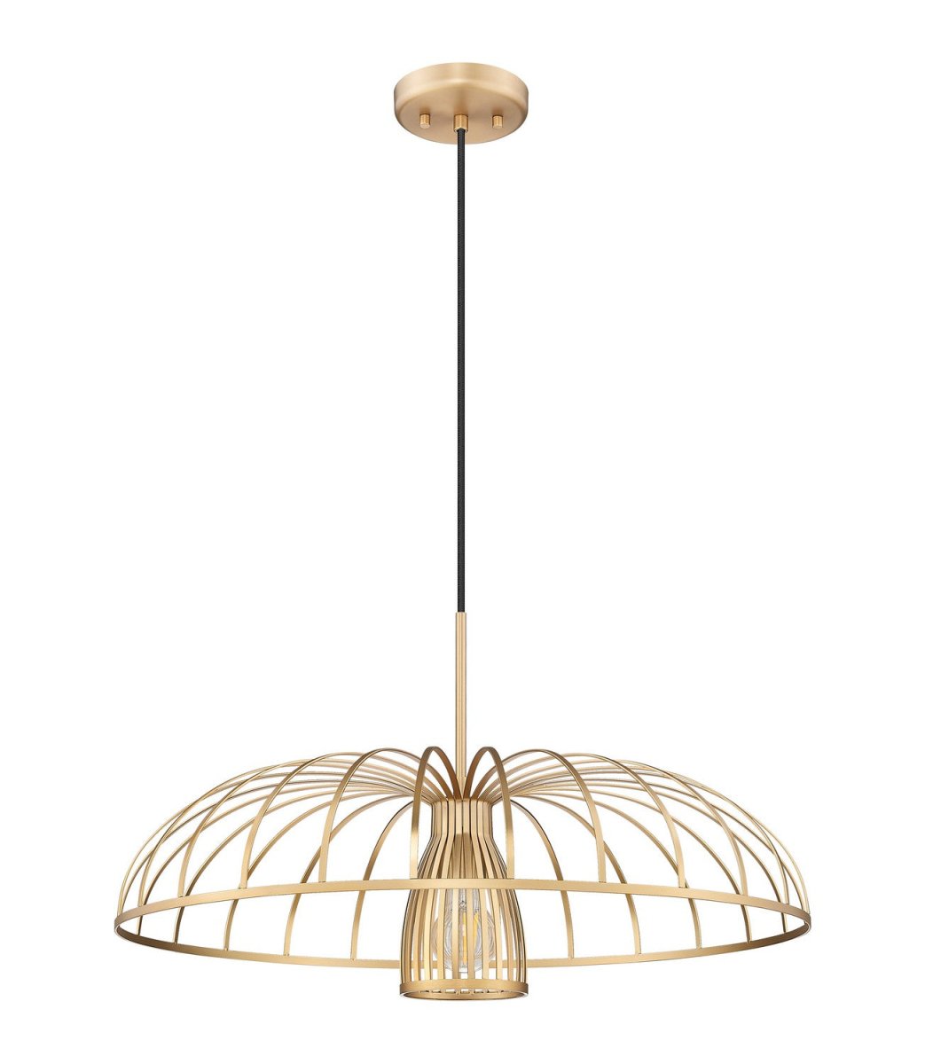 Suspension Valencia - Blanc texturé 35" by Z-Lite | Luminaires & cie