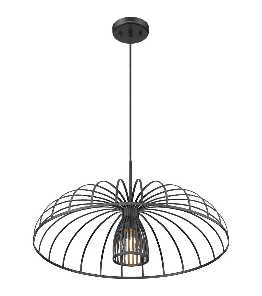 Suspension Valencia - Blanc texturé 35" by Z-Lite | Luminaires & cie