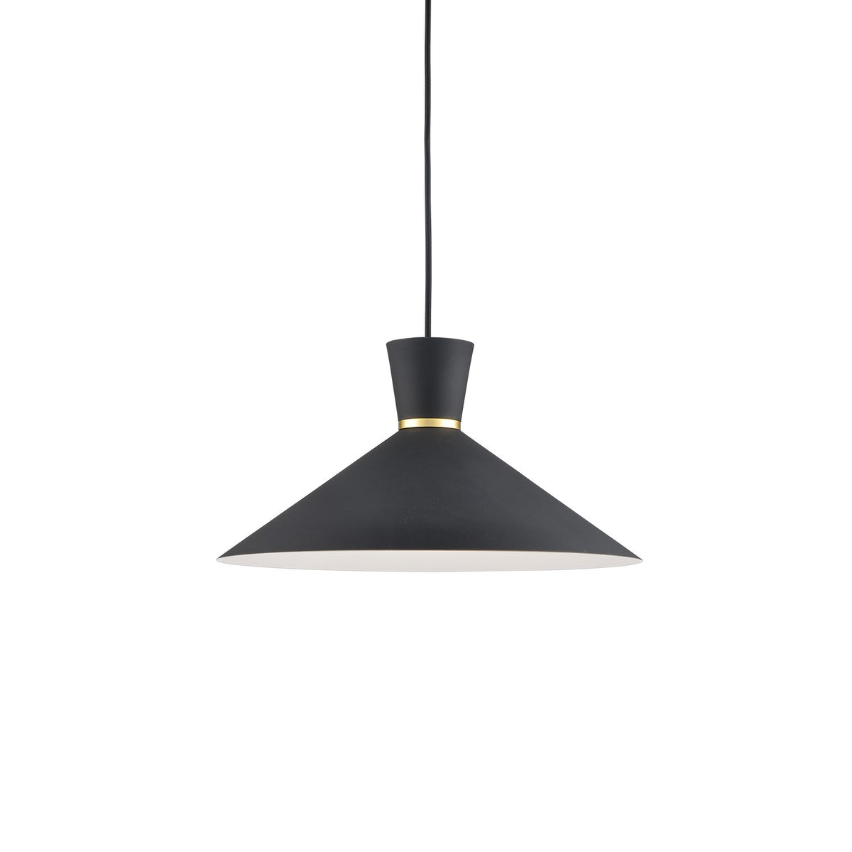 Suspension Vanderbilt Noir / Or – Kuzco Lighting