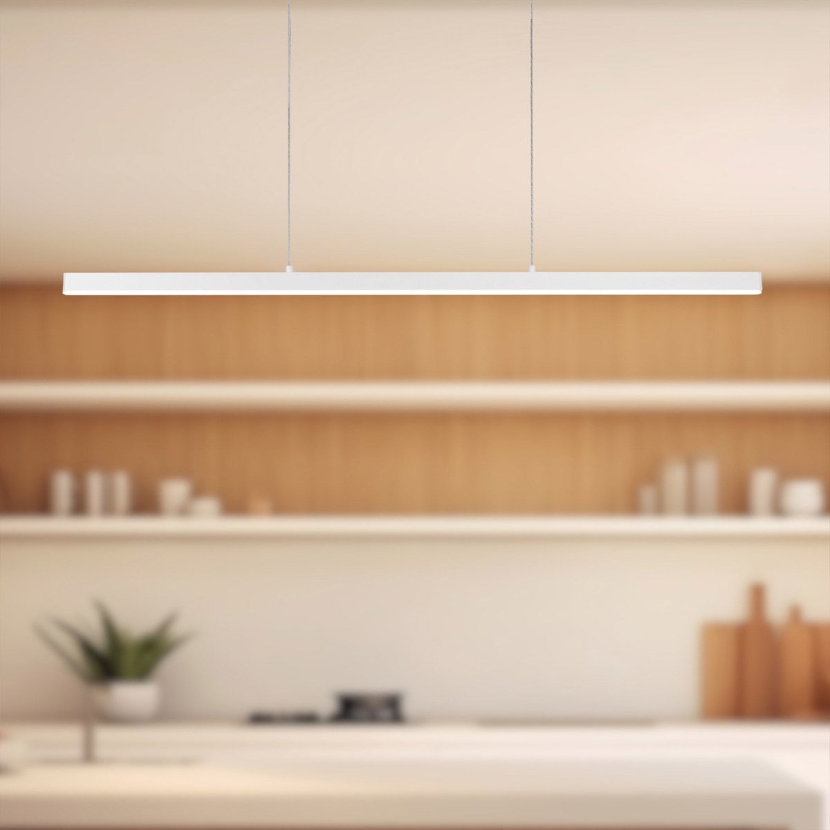 Suspension Vega - Blanc 56" 3000K by Kuzco Lighting | Luminaires & cie