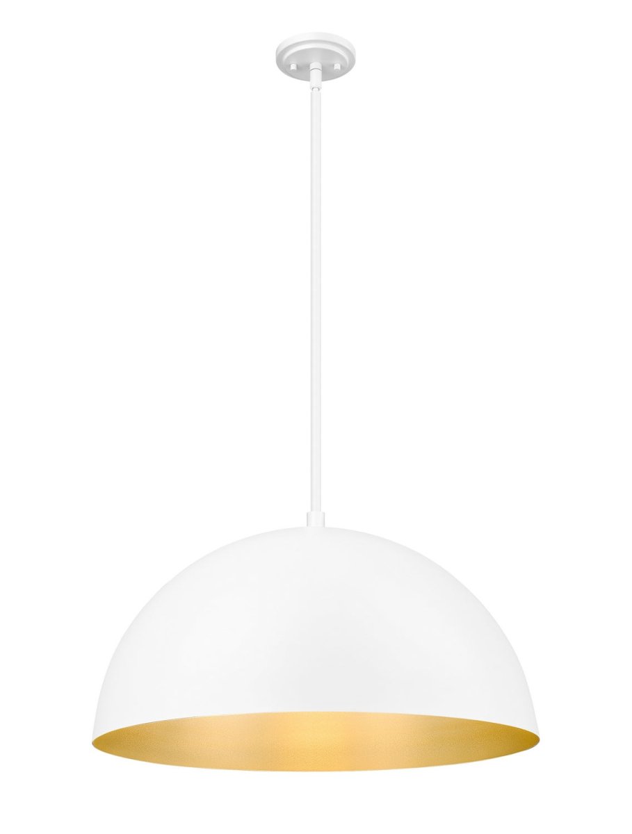 Suspension Vega - Blanc mat 31 1/2" by Z-Lite | Luminaires & cie