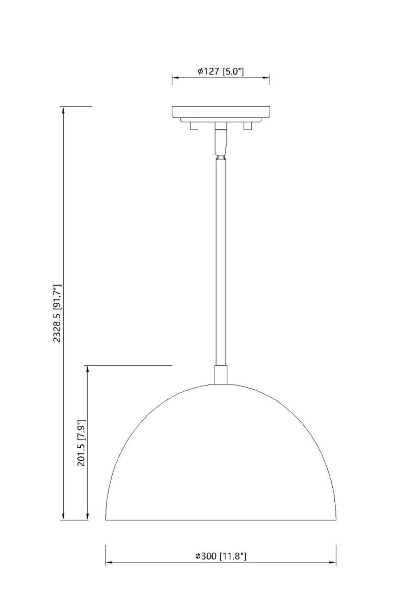 Suspension Vega - Blanc mat 31 1/2" by Z-Lite | Luminaires & cie