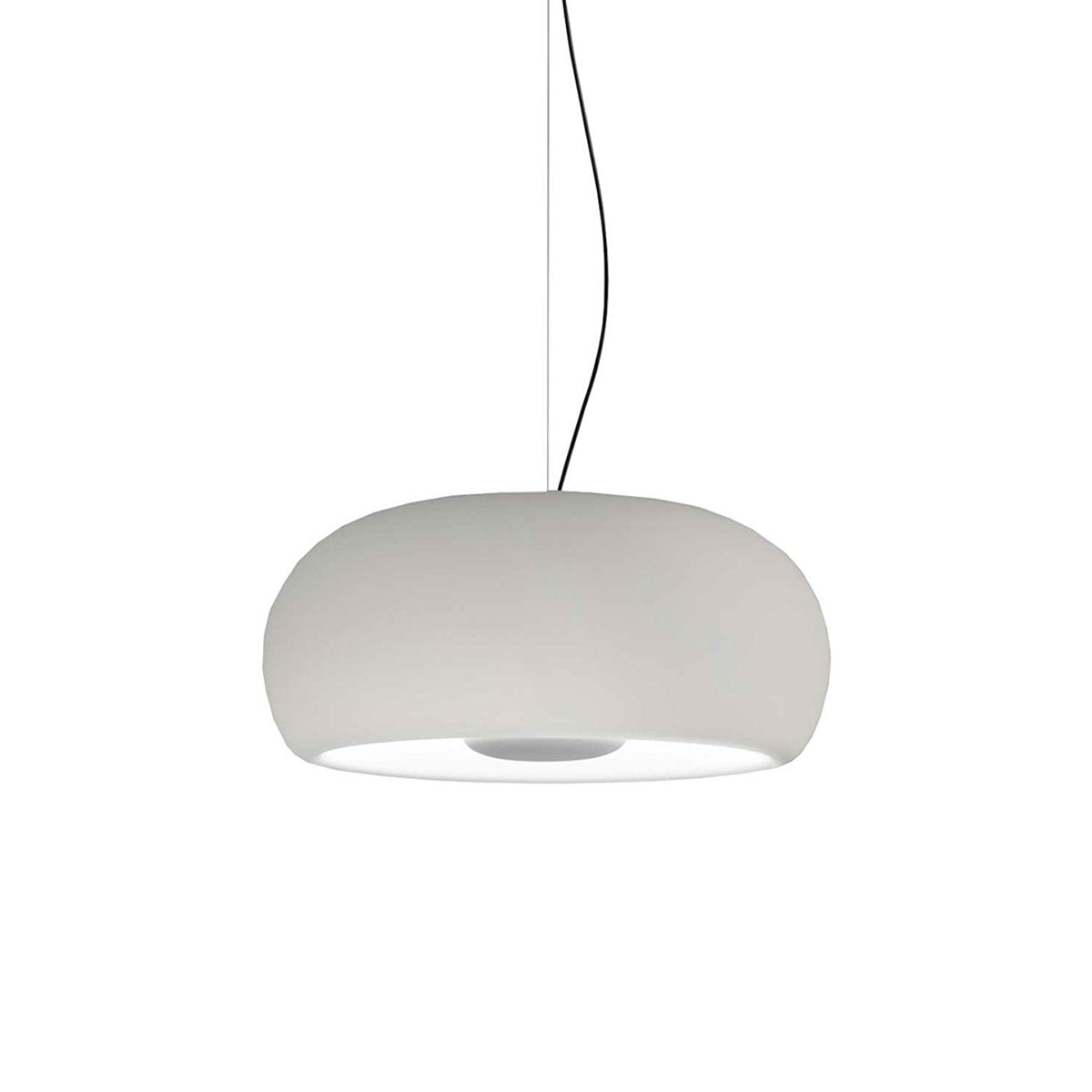 Suspension Vetra - Blanc Vetra 43 (16.92") 0 - 10V by Marset | Luminaires & cie