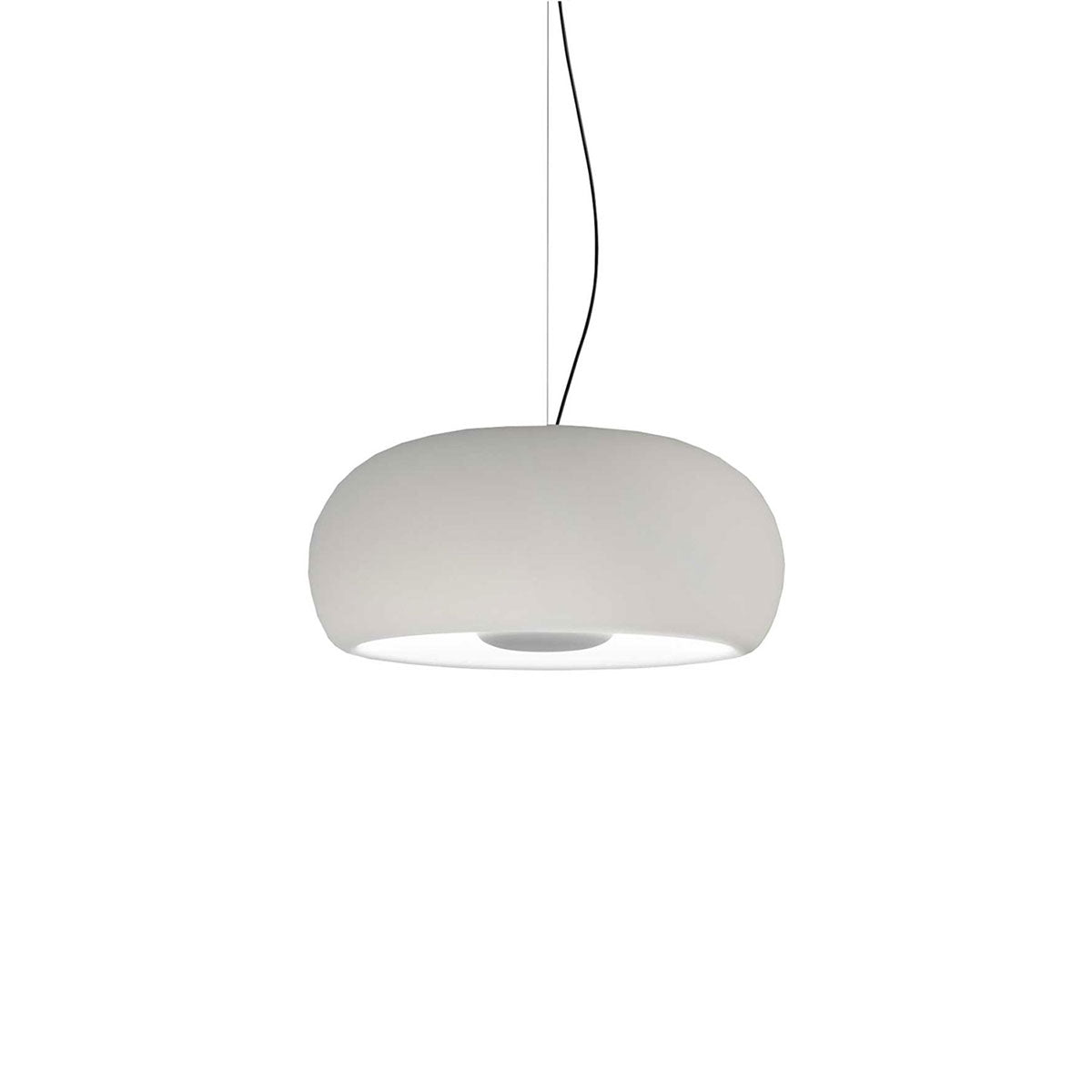 Suspension Vetra - Amber Vetra 43 (16.92") 0 - 10V by Marset | Luminaires & cie
