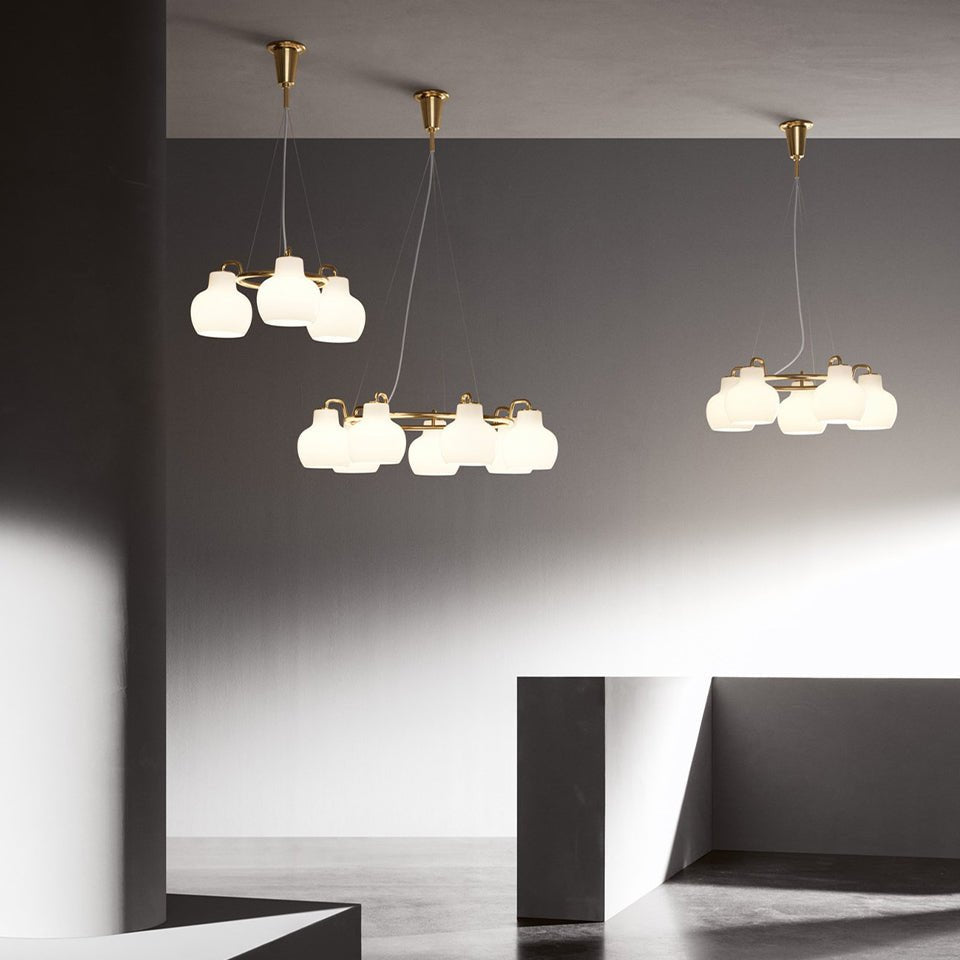 Suspension VL Crown - 7 - lumières by Louis Poulsen | Luminaires & cie