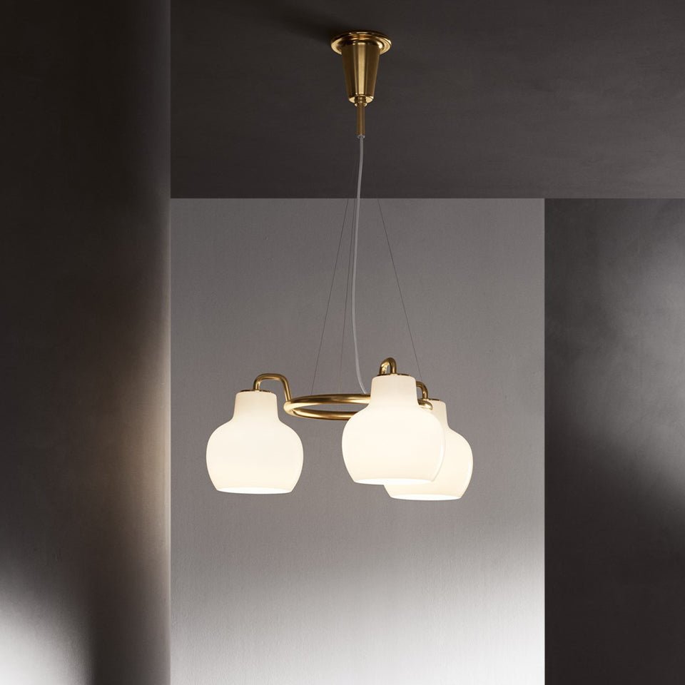Suspension VL Crown - 7 - lumières by Louis Poulsen | Luminaires & cie